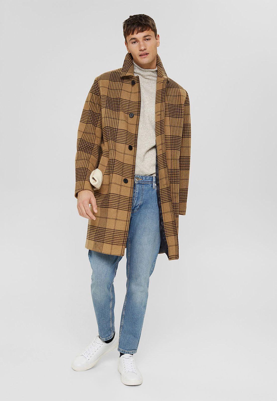 Sweater hombre cuello alto Esprit Gris oscuro-2