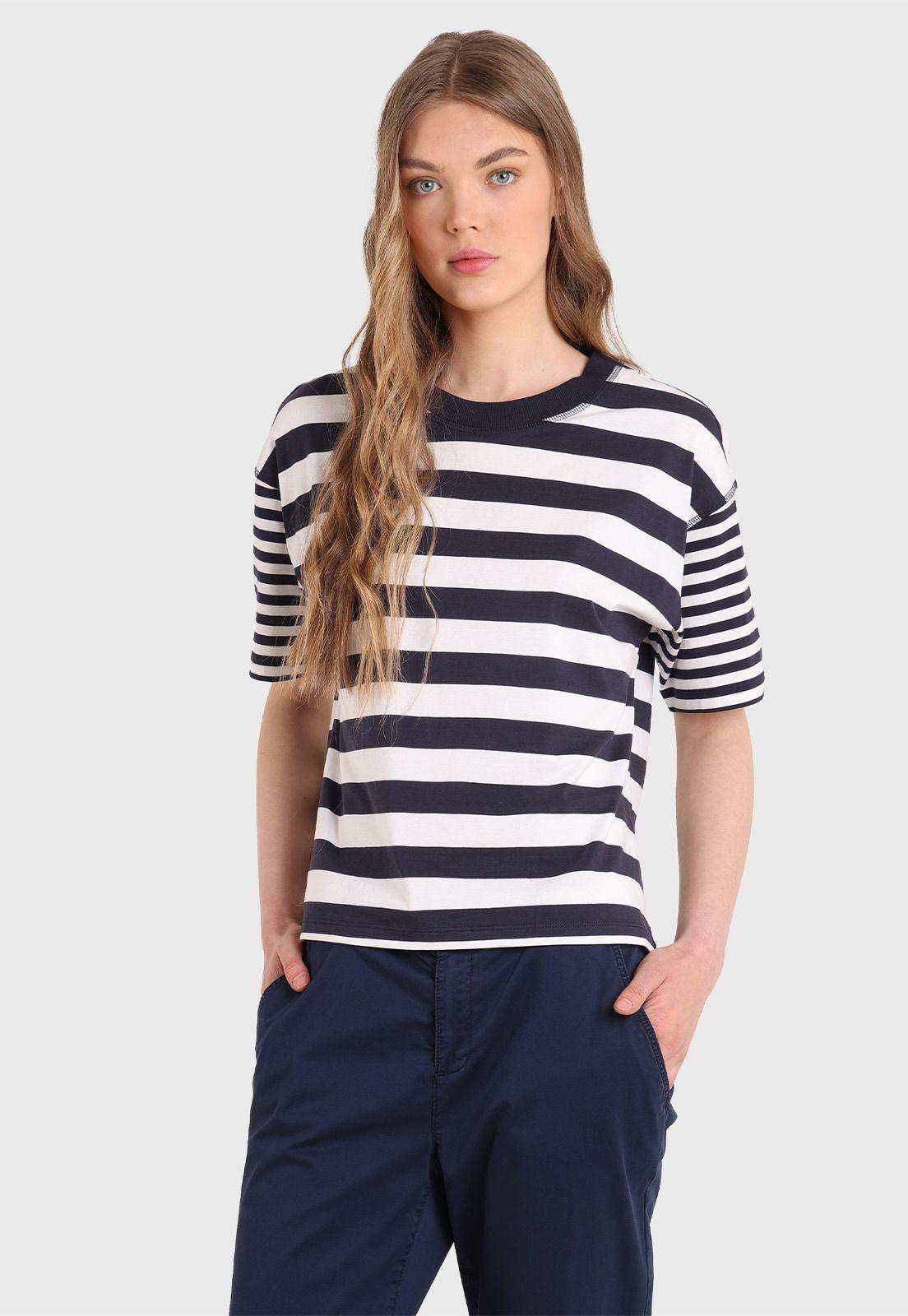 Polera A Rayas Mujer Esprit 053CC1K304-0