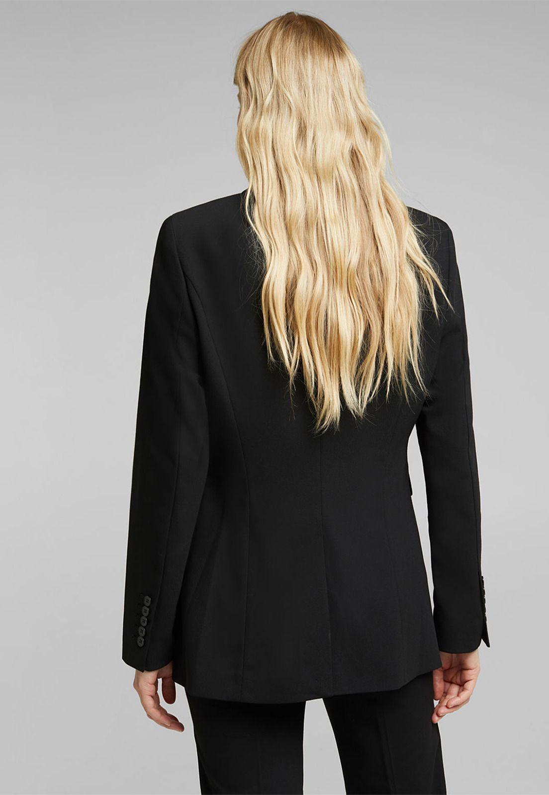 Blazer Mujer Texturado Esprit-1