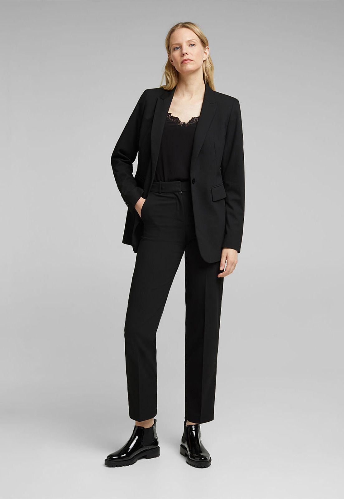 Blazer Mujer Texturado Esprit-2