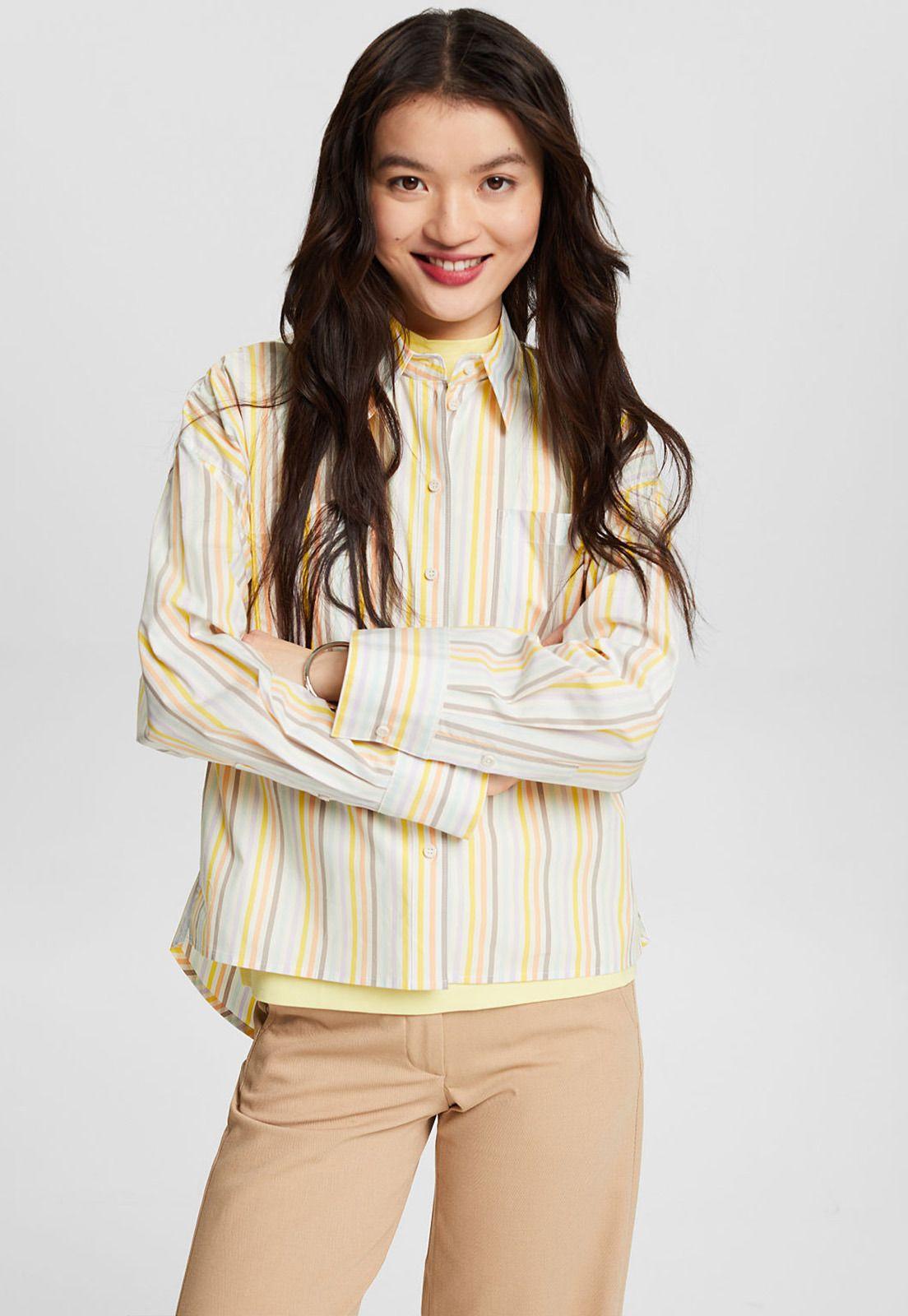 Blusa Camisera Oversize Mujer Esprit 024EE1F326-0