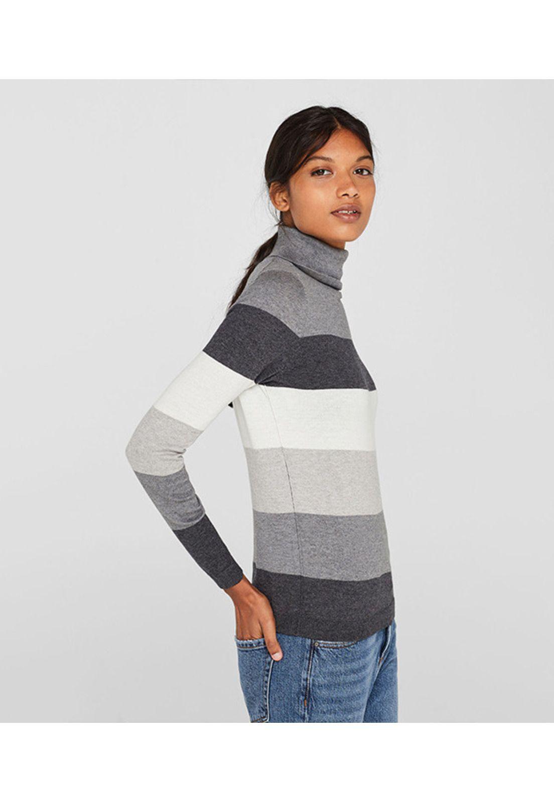 Sweater de cuello vuelto-1