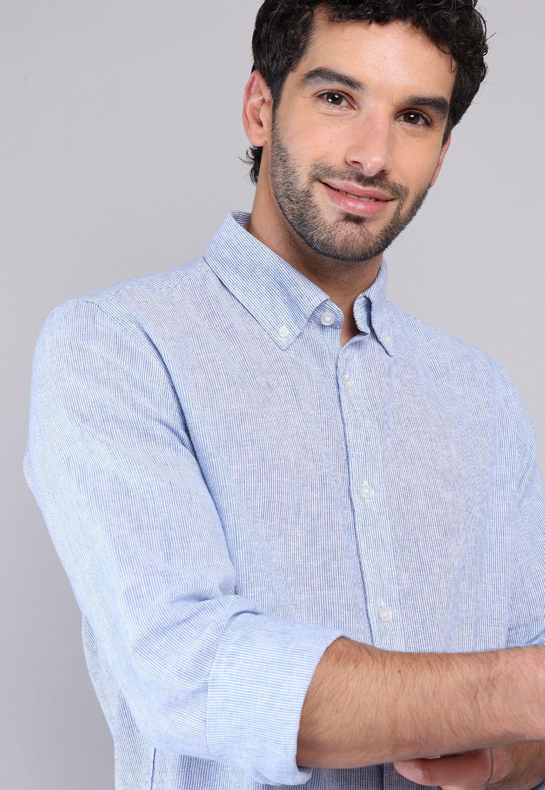 Camisa Lino Algodón Piero Butti PBCVF20DE-2