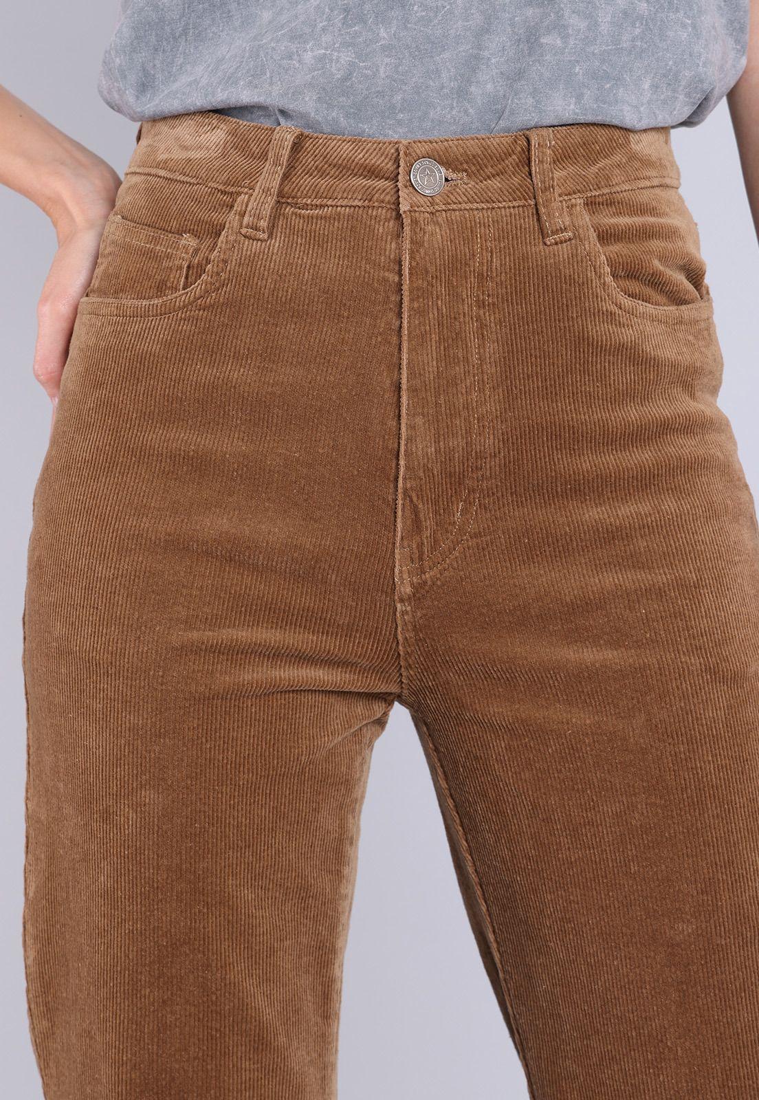 Pantalón Cotele Straight Mujer Soviet-2