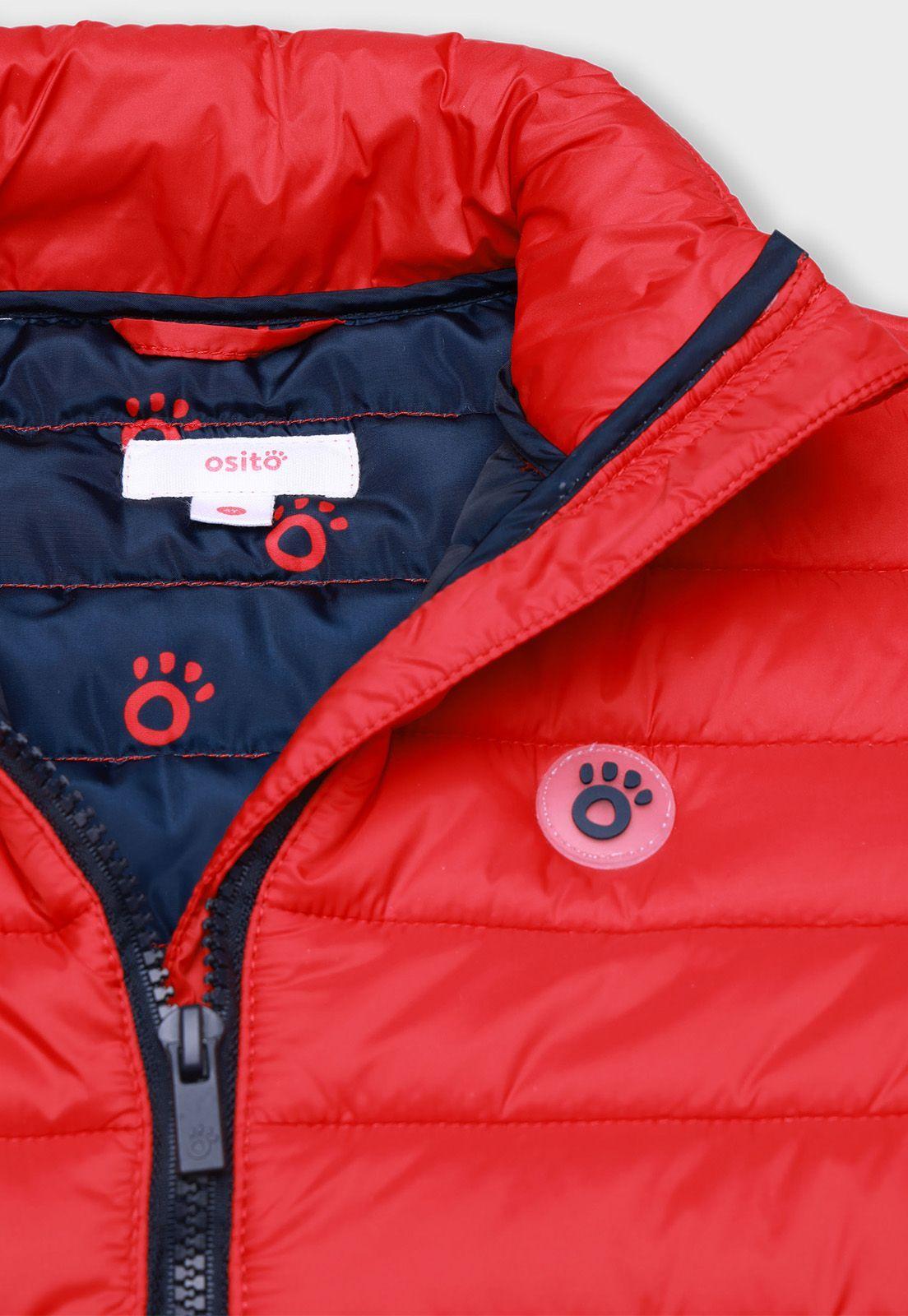 Parka Interior Estampada Niño Osito-2