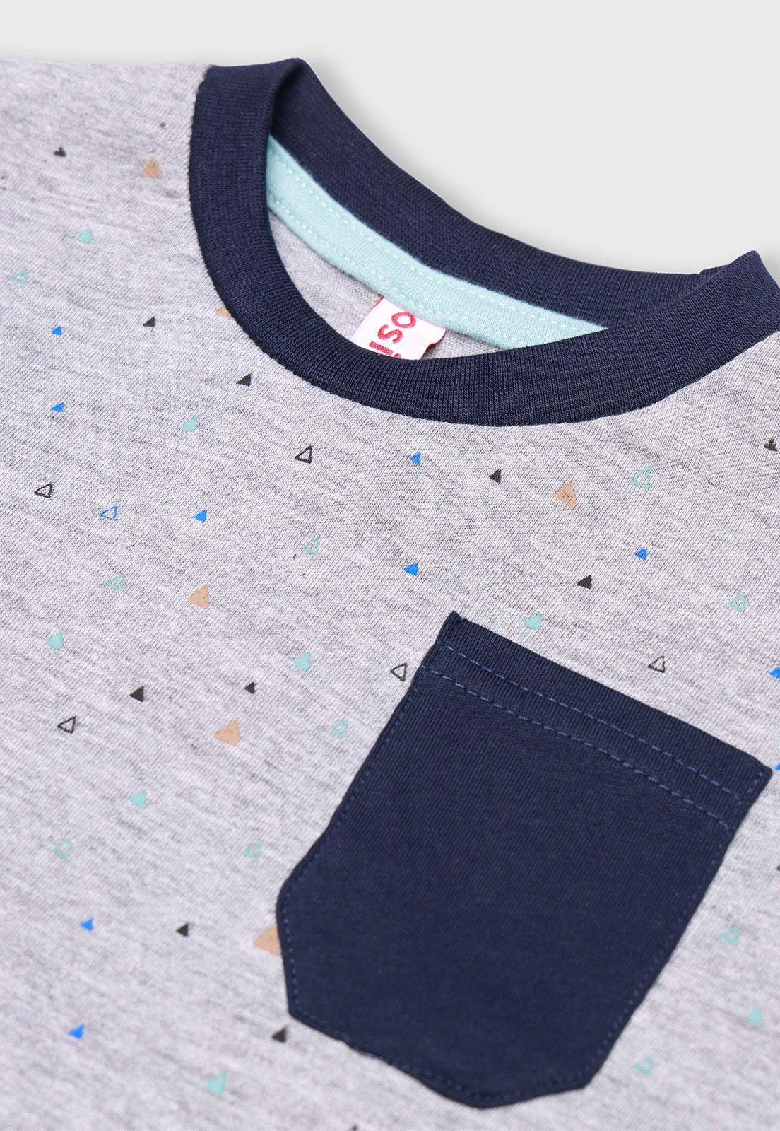 Polera Estampada Con Bolsillo Niño Osito Osito-2