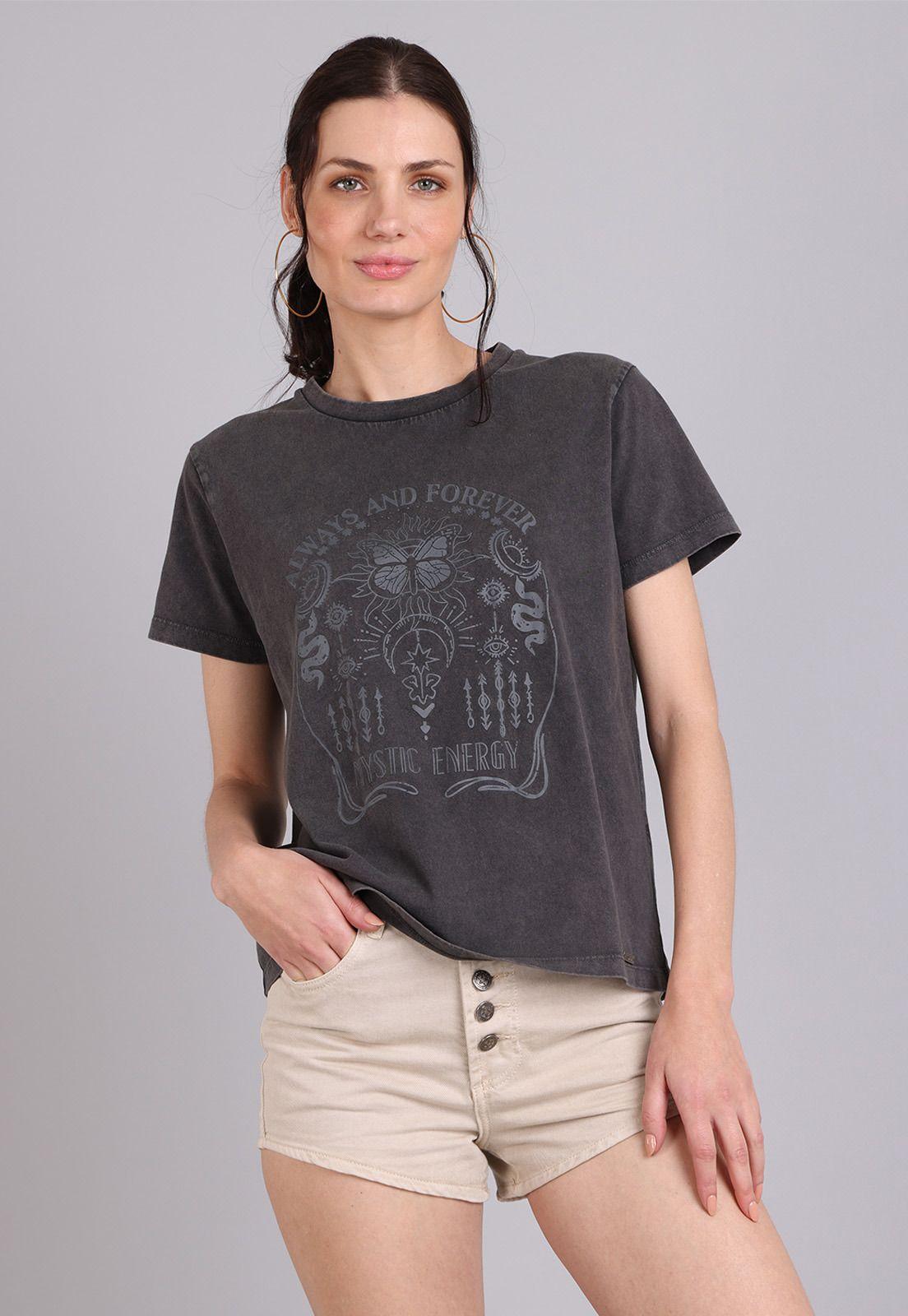 Polera Cuello Redondo Mujer Soviet SPOM602CB-0