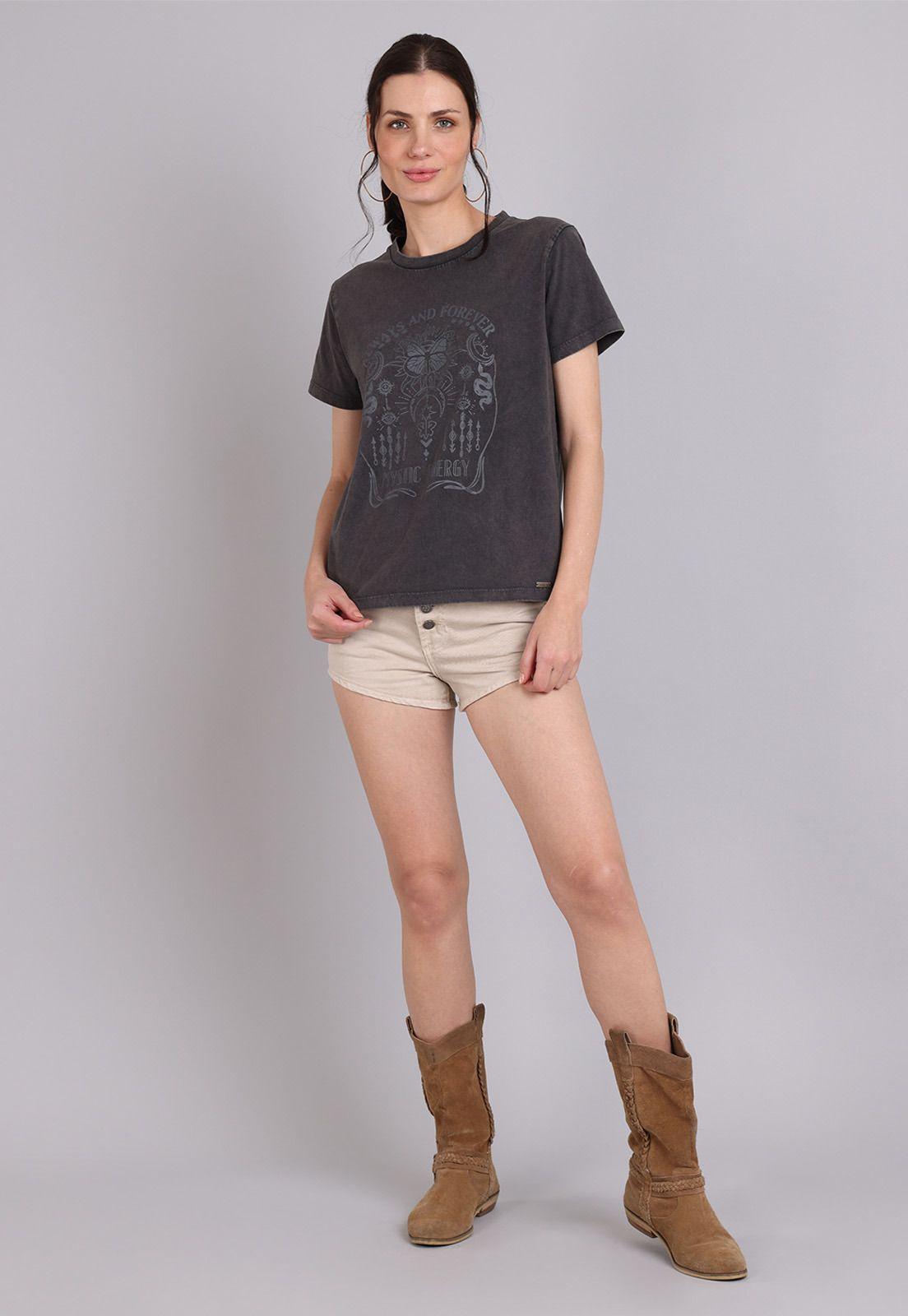 Polera Cuello Redondo Mujer Soviet SPOM602CB-3