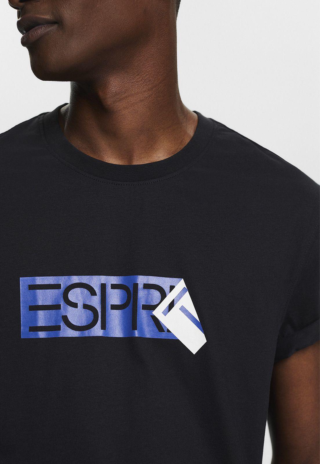 Polera Manga Corta Con Logo Hombre Esprit 034EE2K302-2