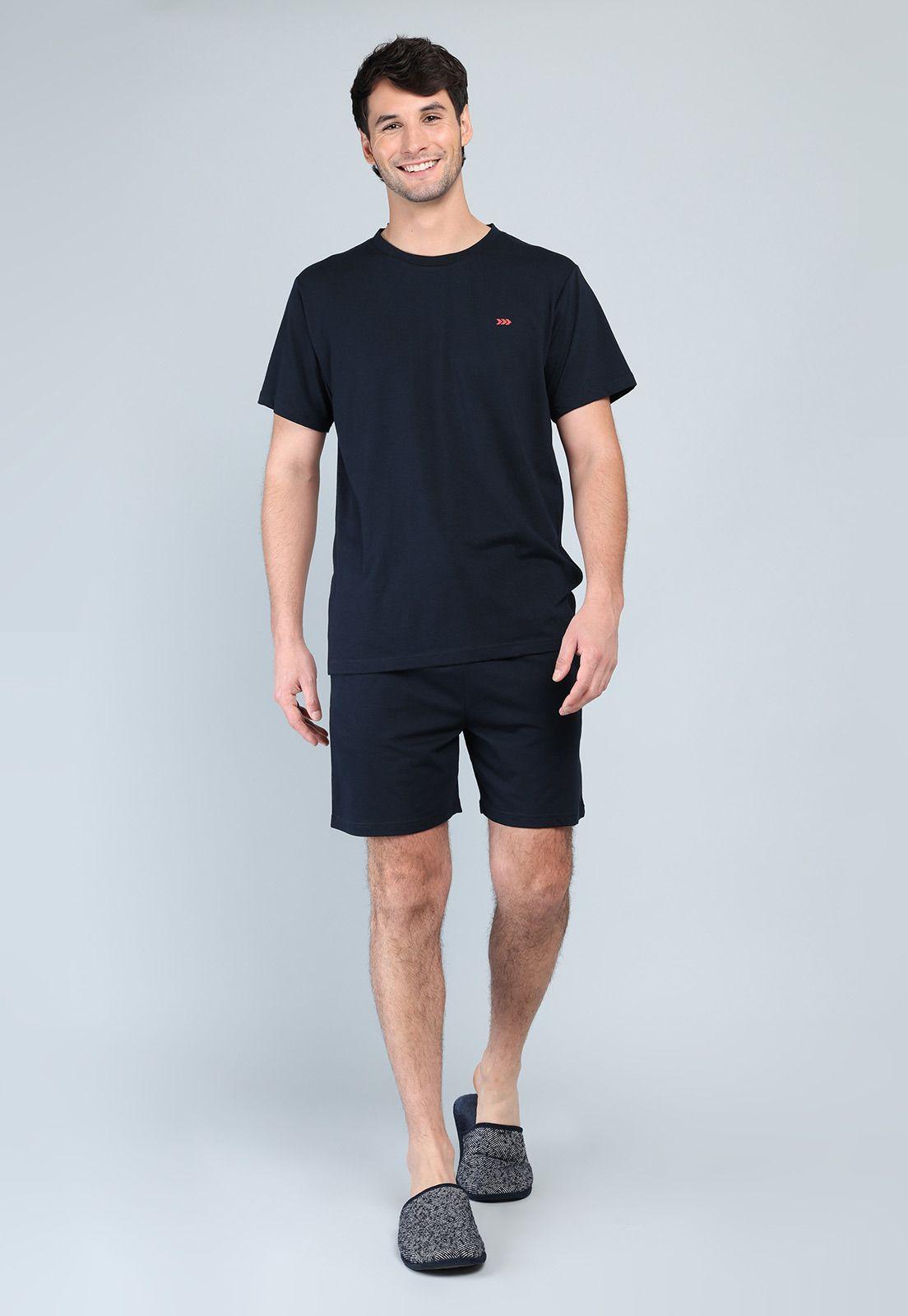 Pijama Corto Cuello Redondo Arrow P1V3220AZ-3