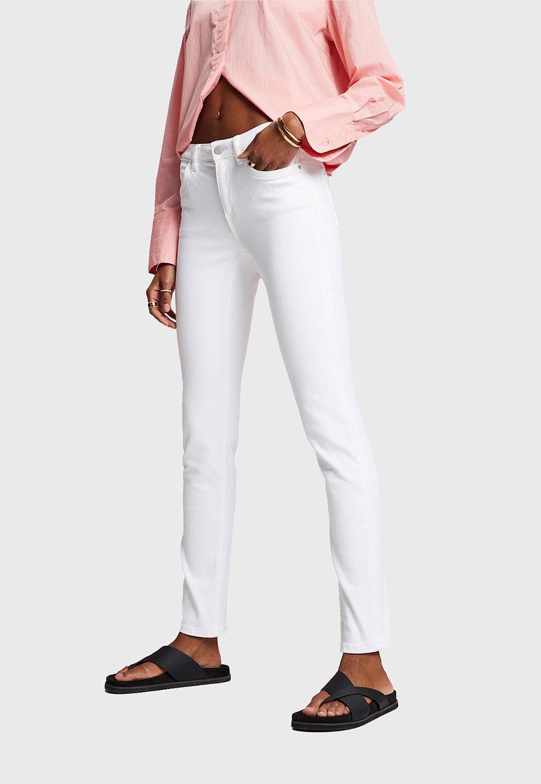 Jeans Slim Fit Mujer Esprit-0