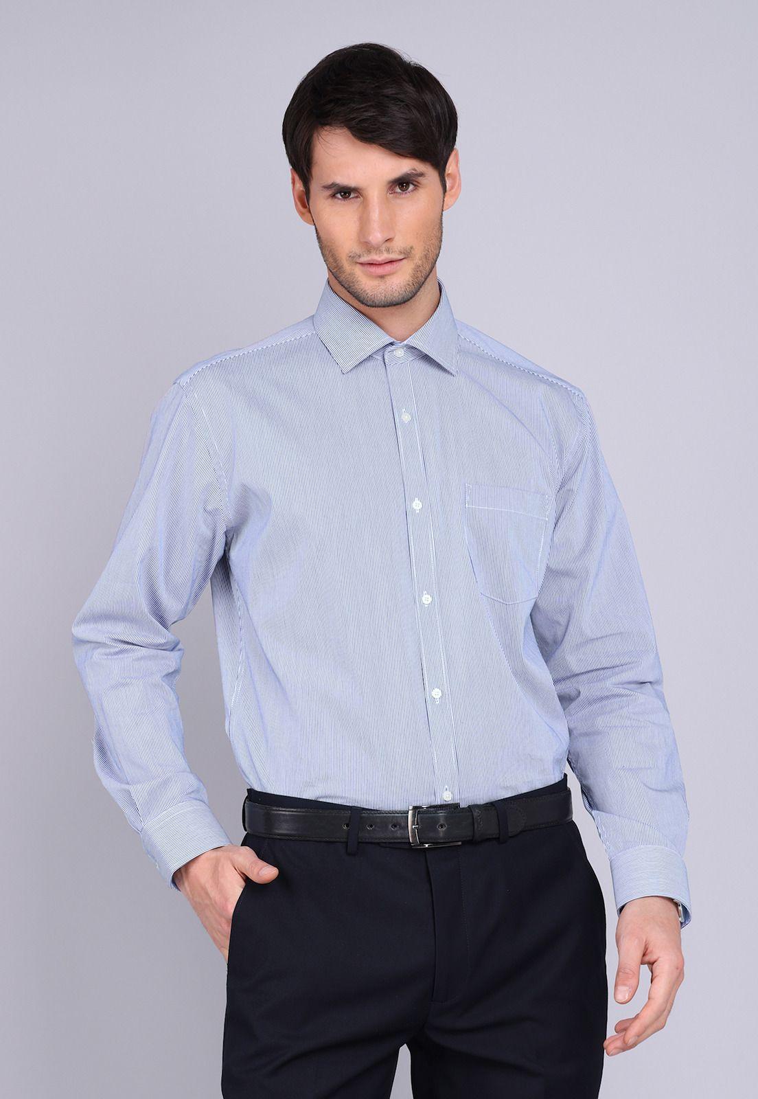 Camisa Formal Rayas Spandex Arrow ARM9028AZ-0