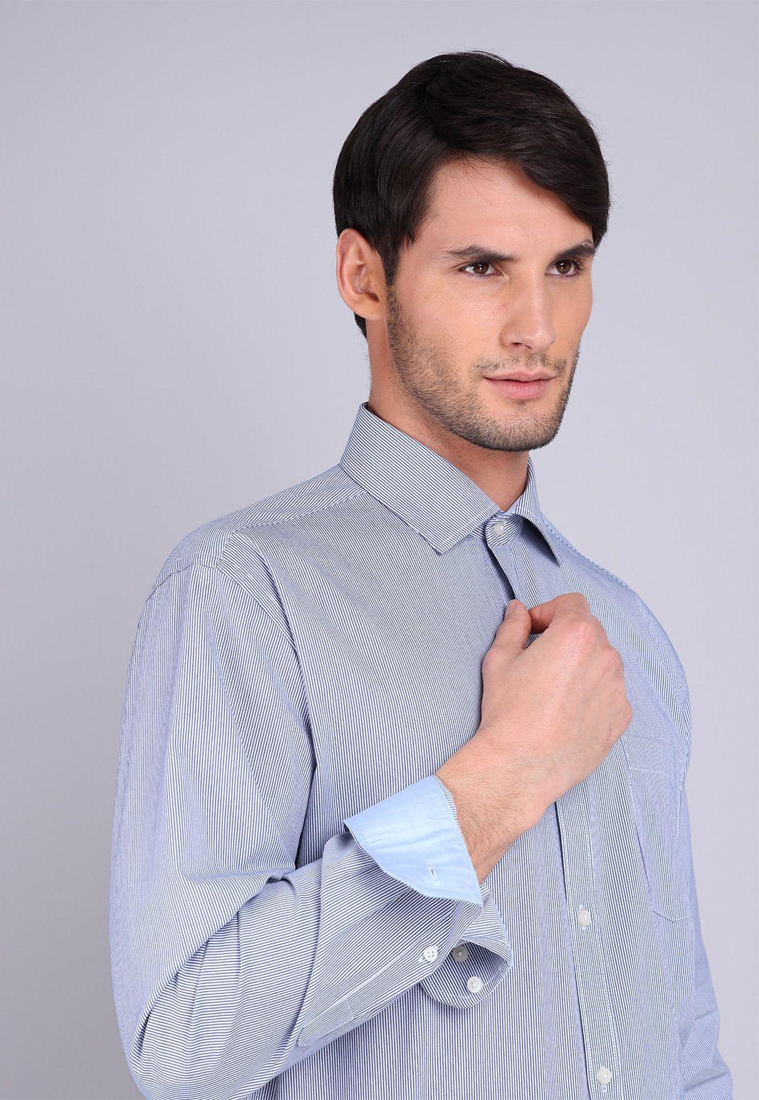 Camisa Formal Rayas Spandex Arrow ARM9028AZ-3