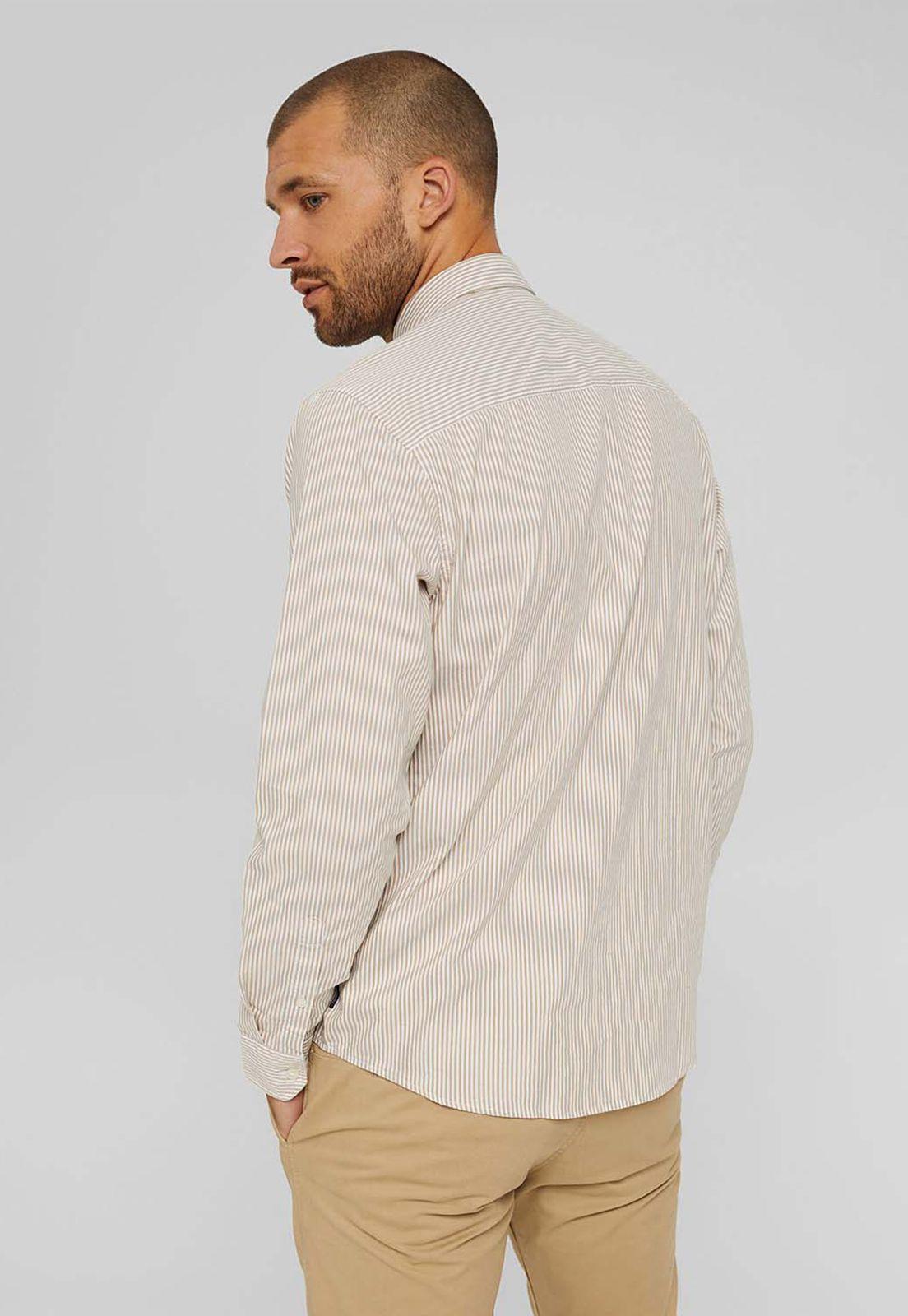 Camisa Calce Regular A Rayas Esprit-1