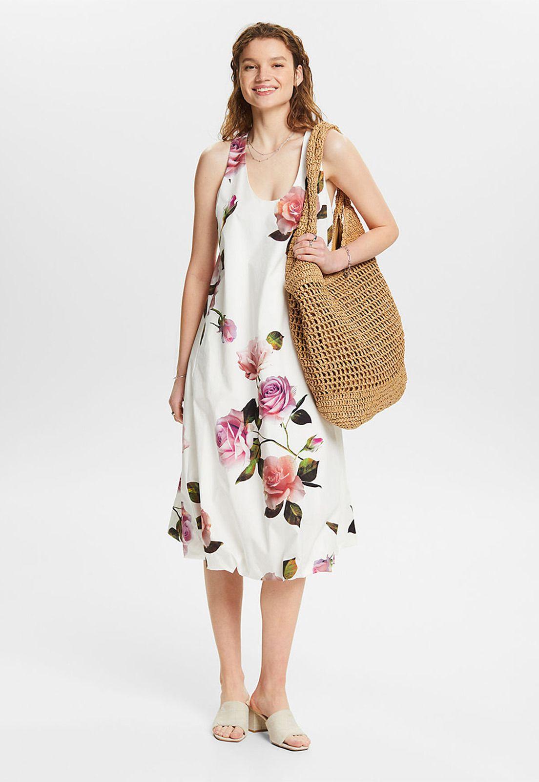 Vestido Estampado Mujer Esprit 054EE1E375-3