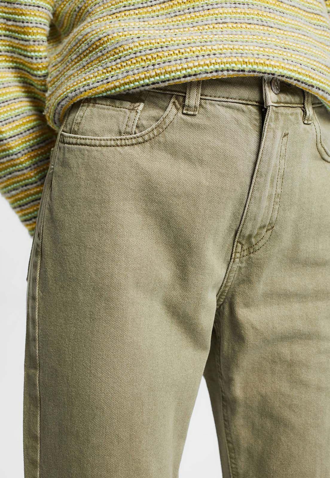 Jeans Banana De Cintura Alta Mujer Esprit-2
