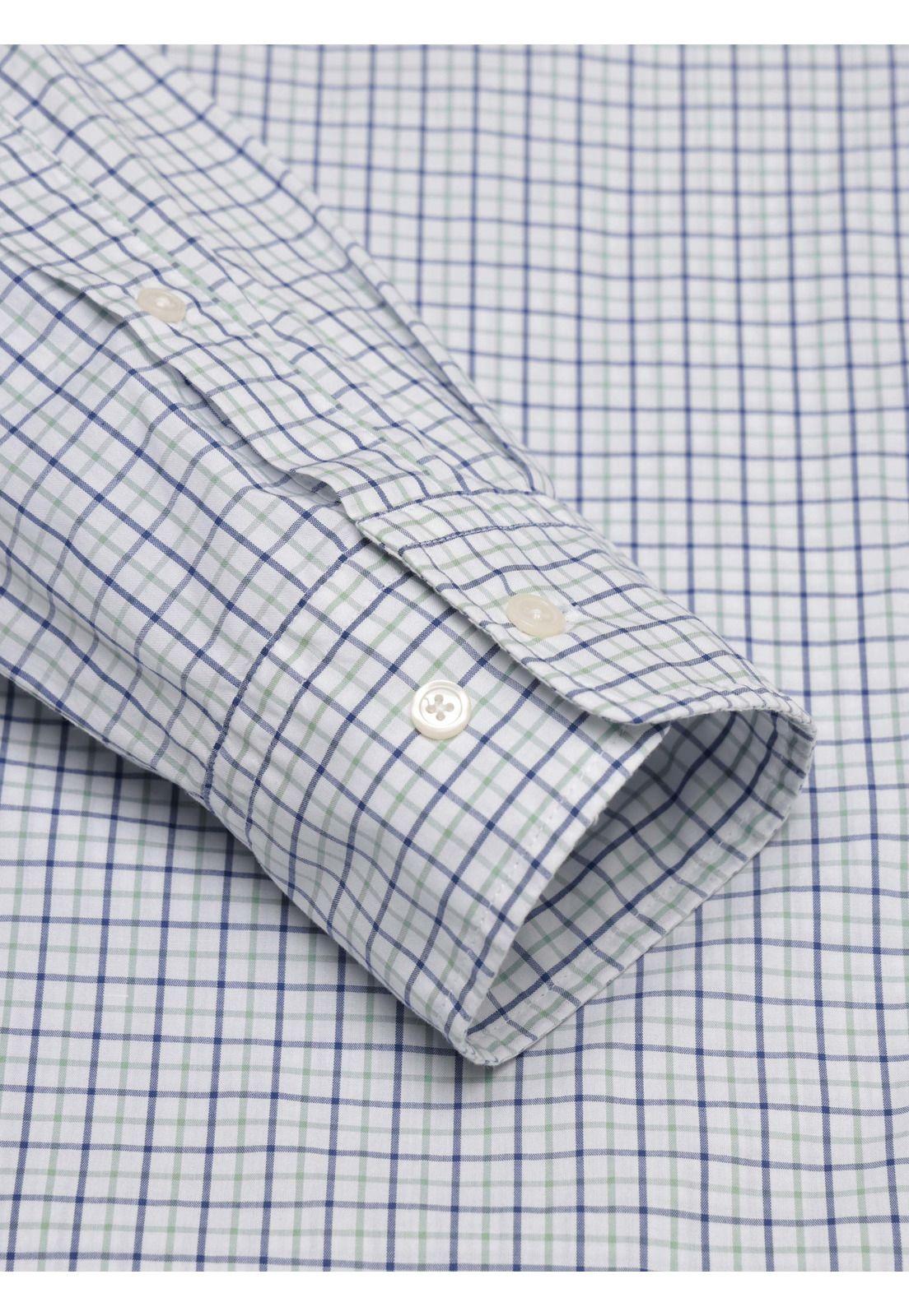 Camisa A Cuadros Regular Fit Verde Arrow CM34011VE-4