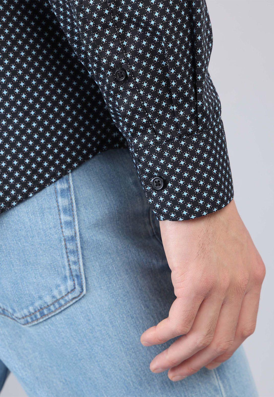 Camisa Print Spandex Arrow CM32060NE-6