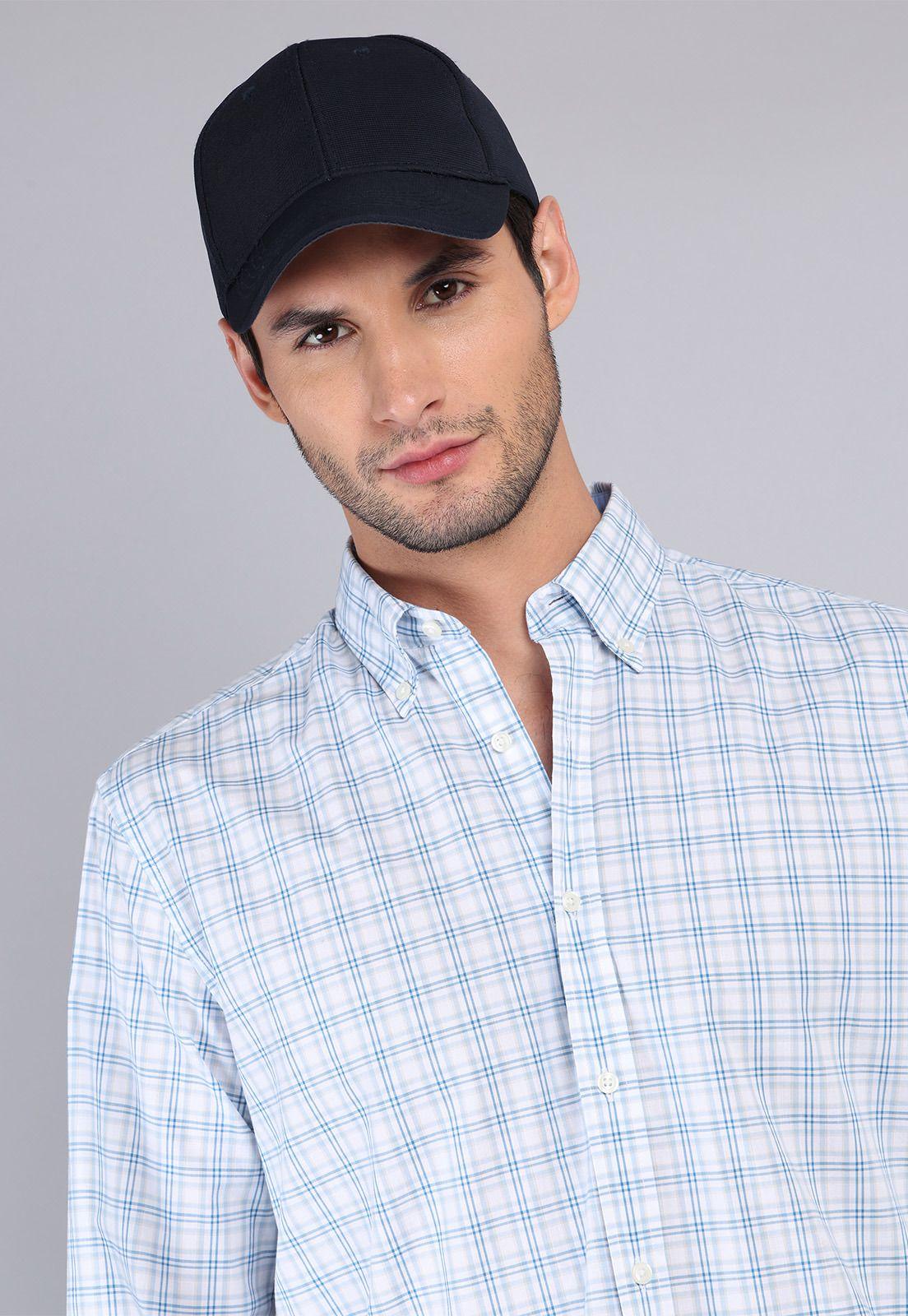 Camisa Diseño Cuadros Arrow CM32008AZ-2