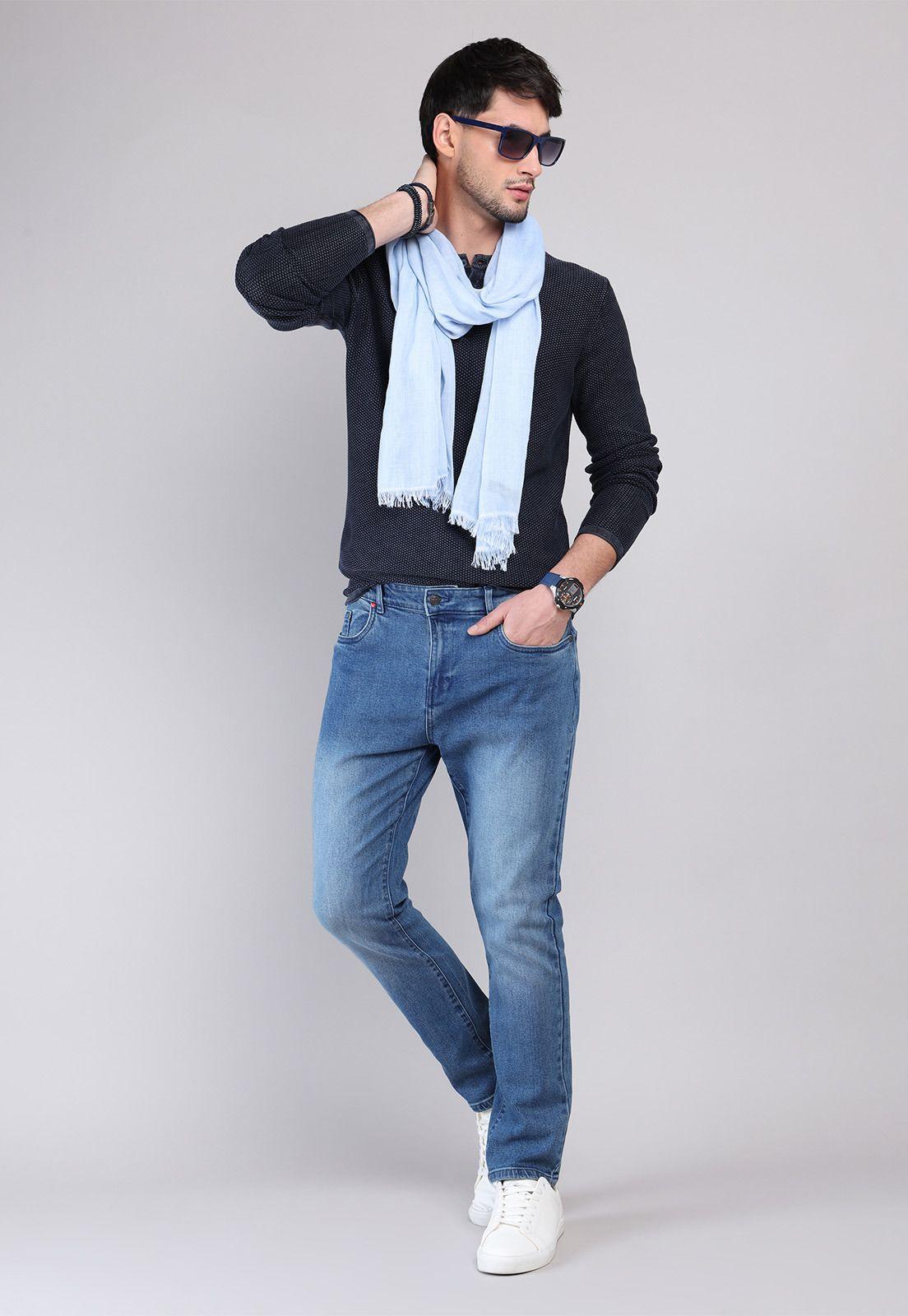Jeans Spandex Regular Fit Soviet CVSHB80AZ-3