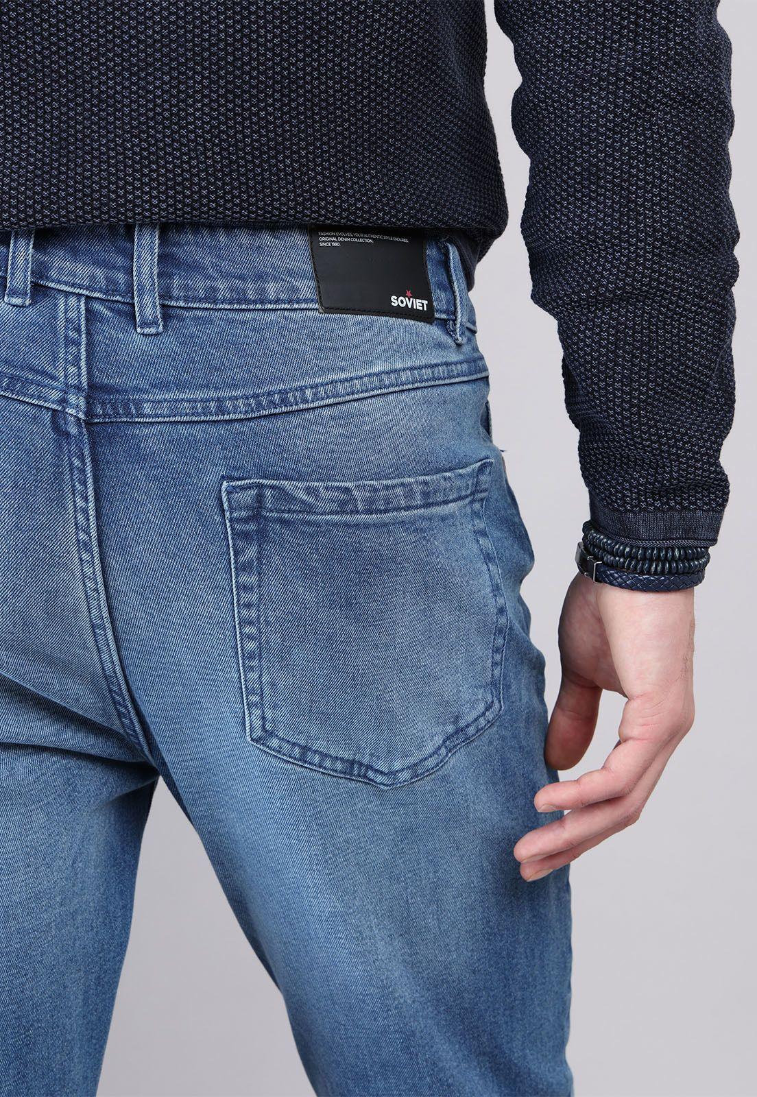 Jeans Spandex Regular Fit Soviet CVSHB80AZ-4