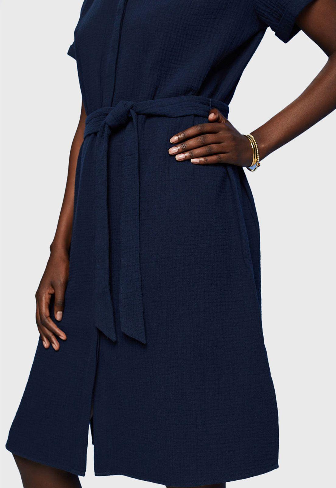 Vestido Camisero Casual Mujer Esprit-2