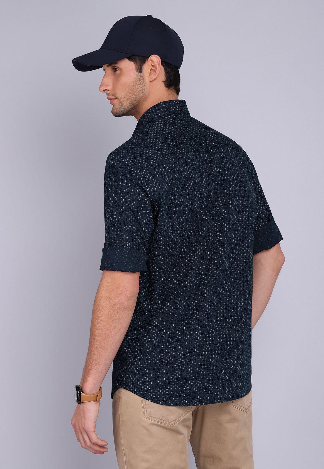 Camisa Print Spandex Manga Larga Arrow-3