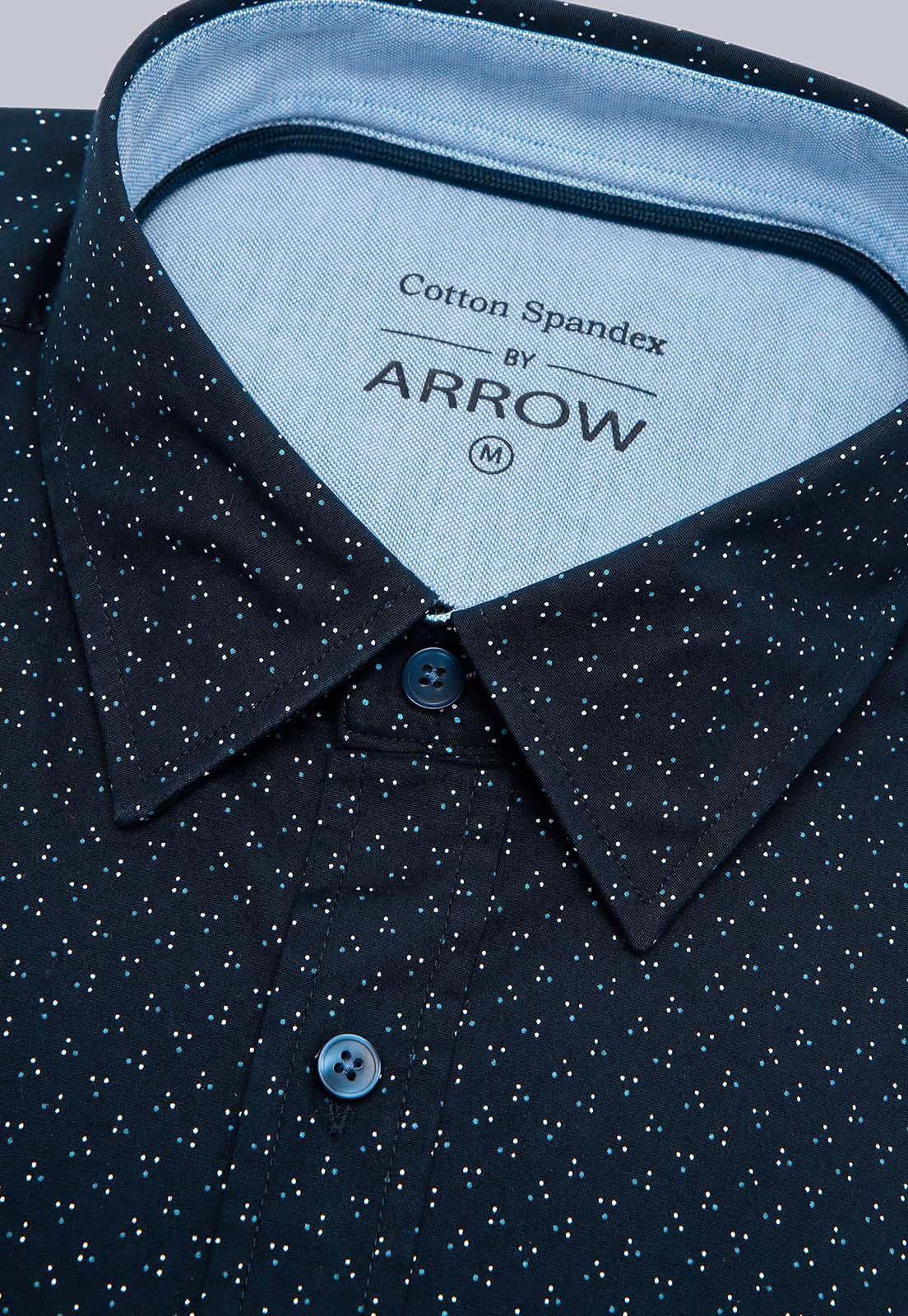 Camisa Print Spandex Manga Larga Arrow-5