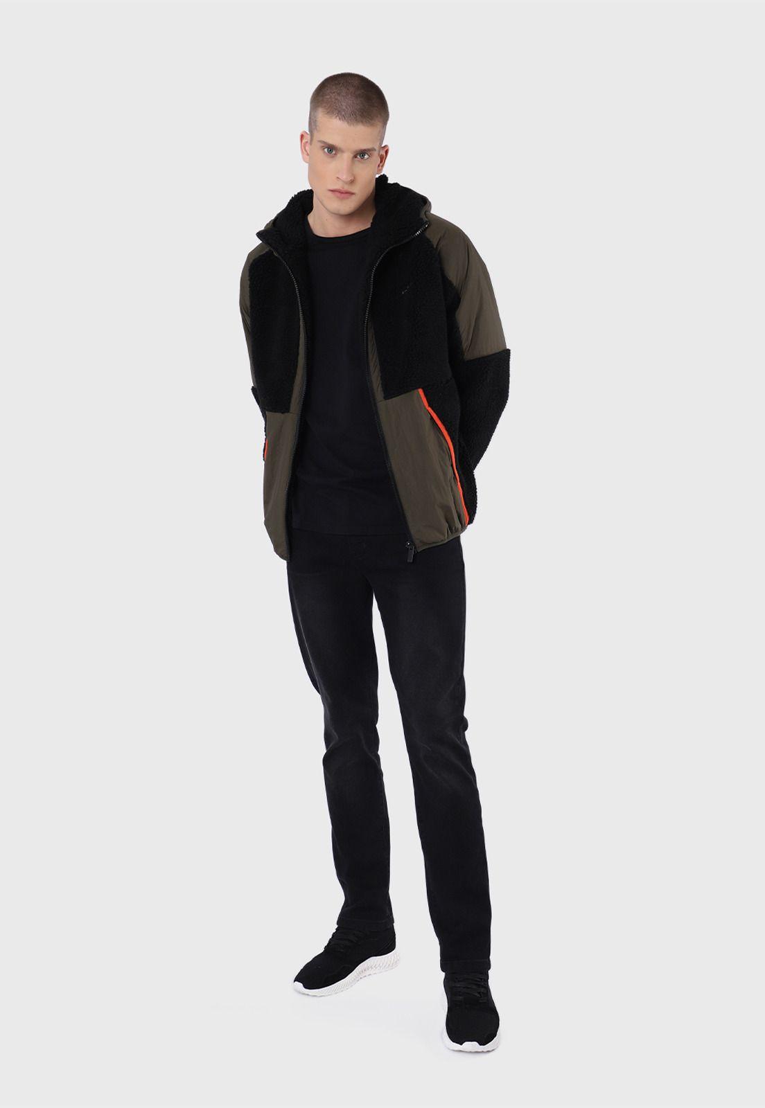 Polerón Sherpa Con Capucha Soviet SJK501WNE-4