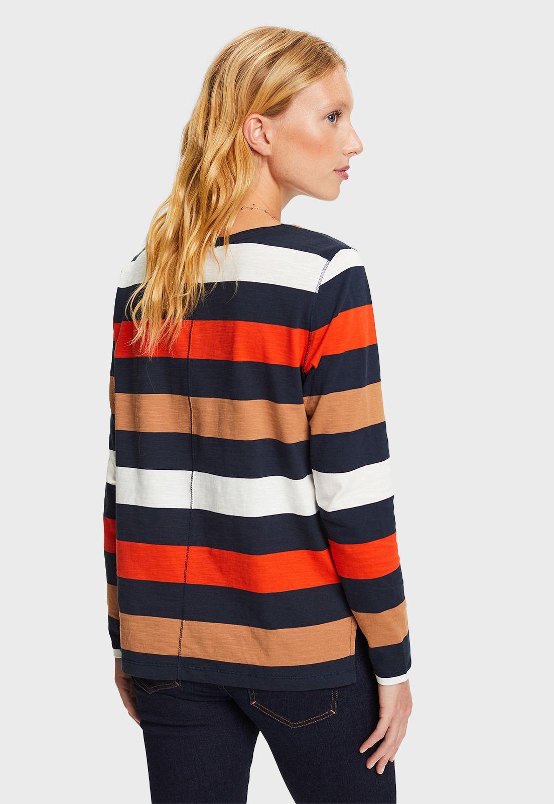 Polera manga larga de escote redondo Mujer Esprit-1