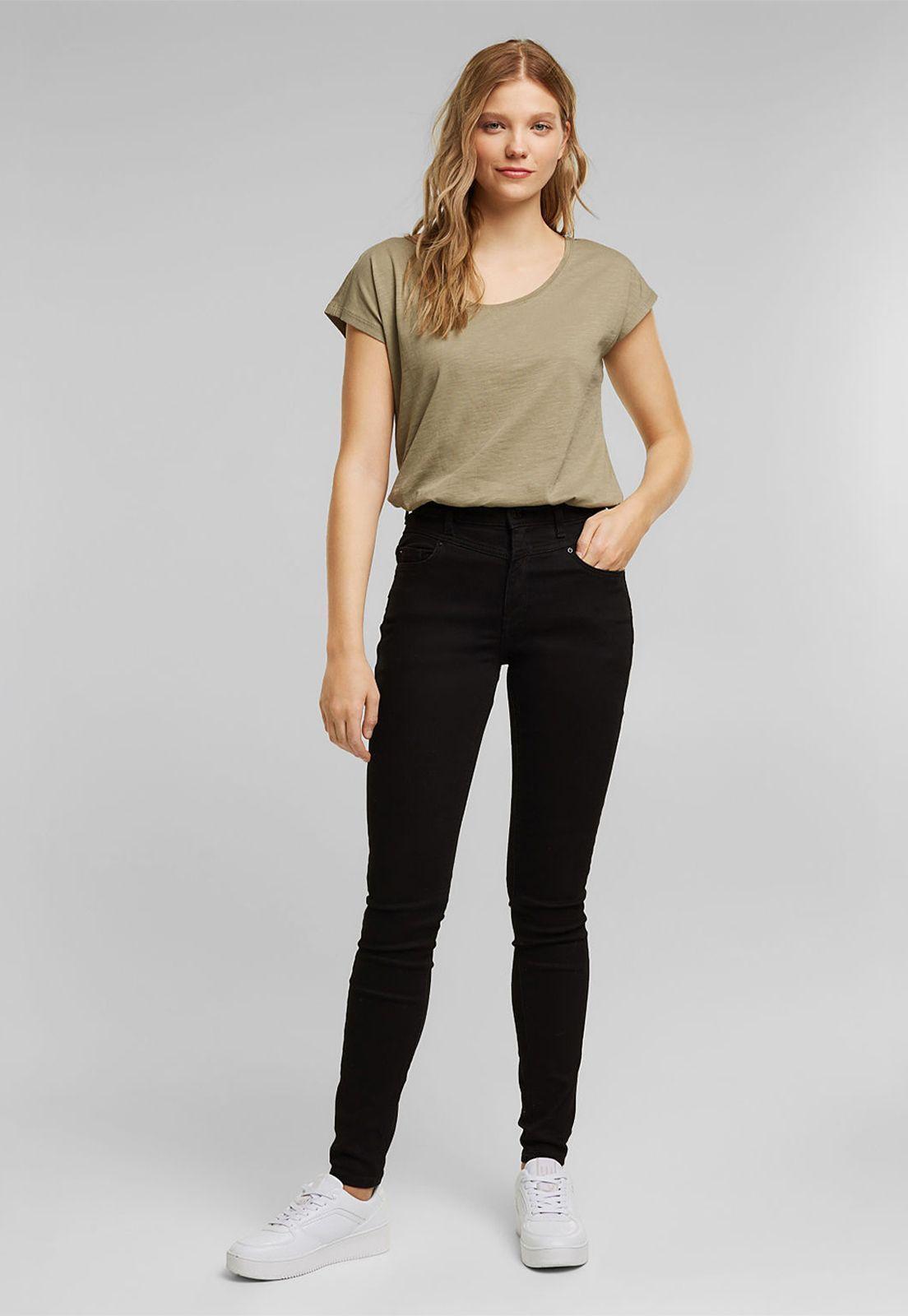 Polera Mujer Manga Corta Lisa Esprit-2