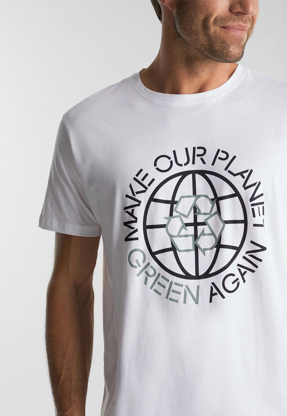 Polera Hombre Manga Corta Estampada Esprit-2