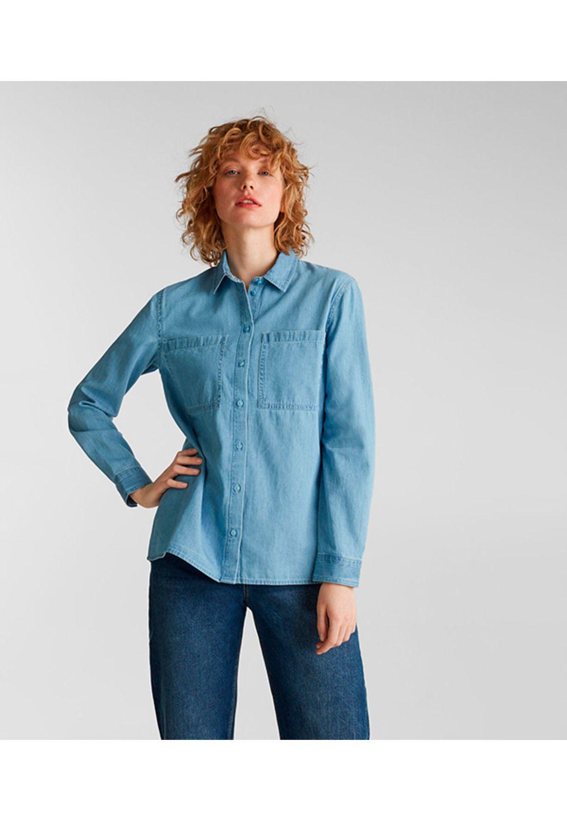 Blusa jeans100% algodón-0