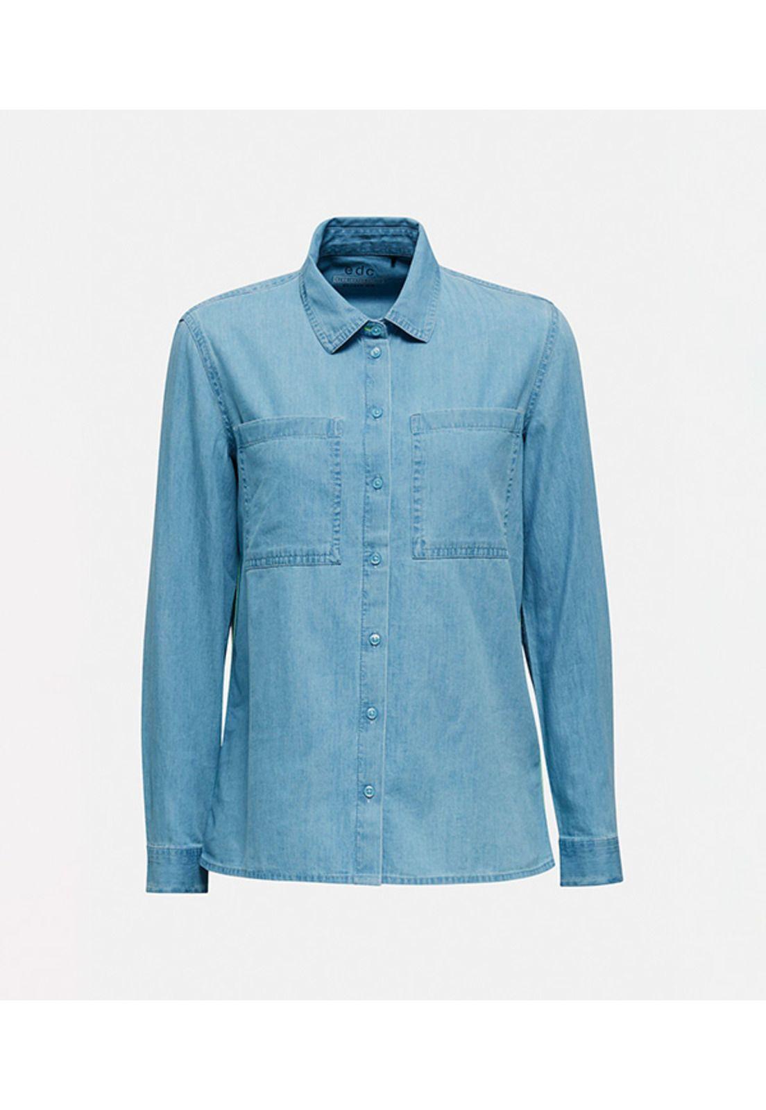 Blusa jeans100% algodón-3