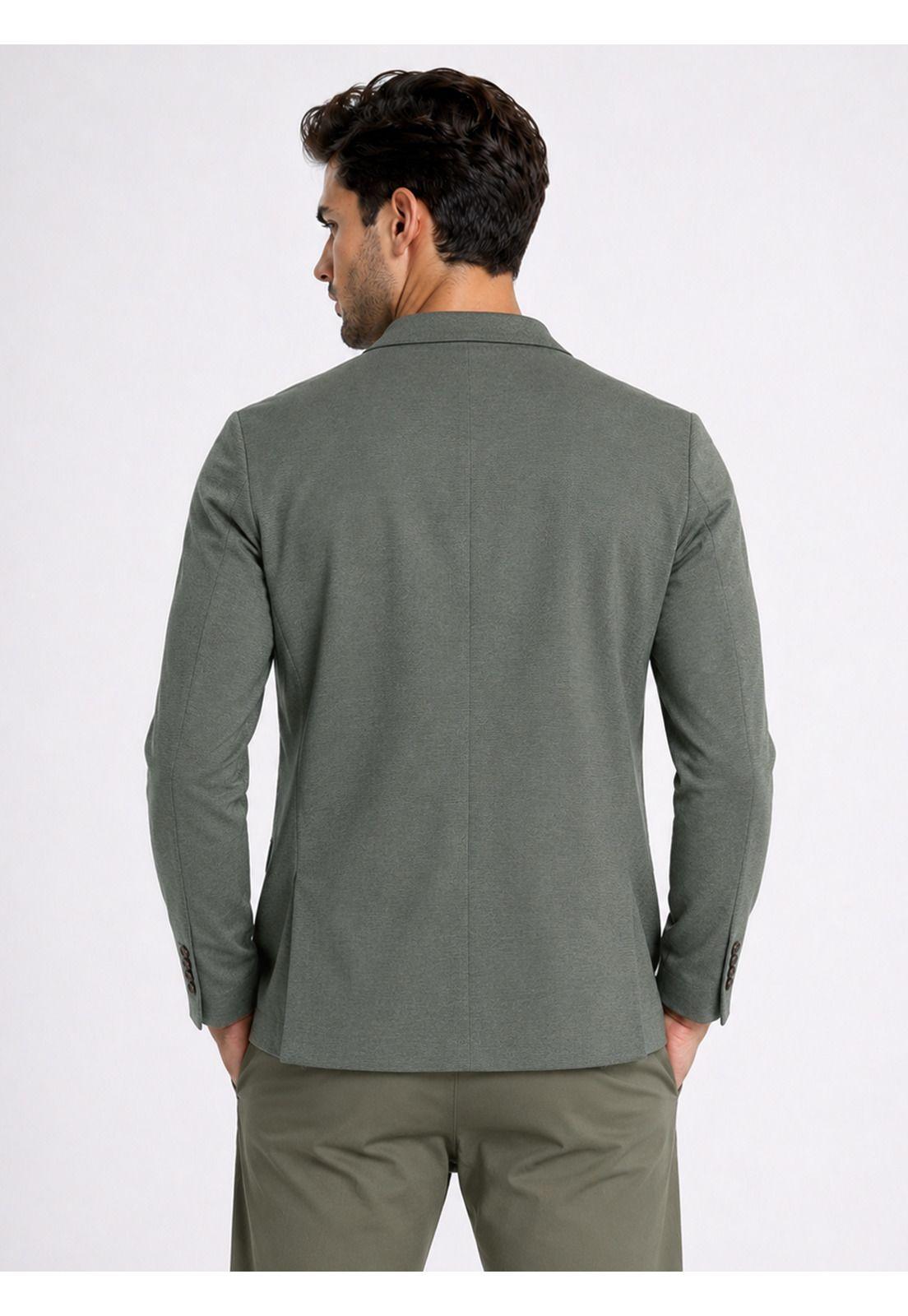 Blazer Poli Viscosa Spandex Tailored Fit Verde Piero Butti PBDVG92VE-2