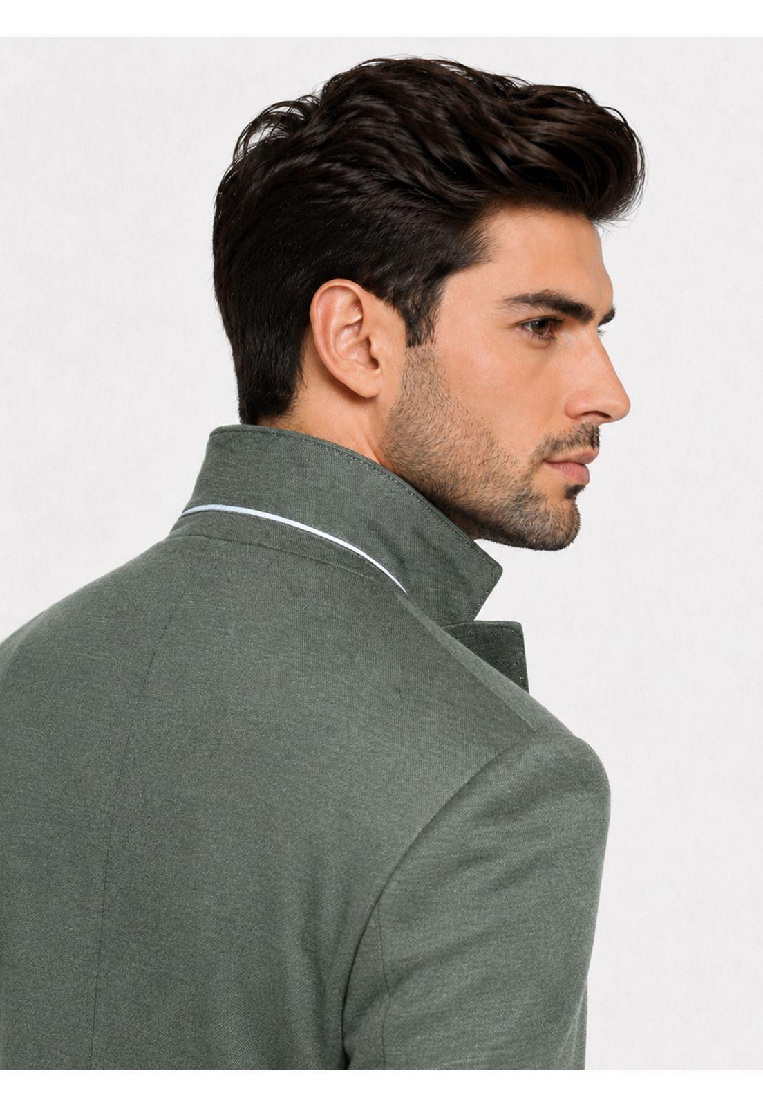 Blazer Poli Viscosa Spandex Tailored Fit Verde Piero Butti PBDVG92VE-4