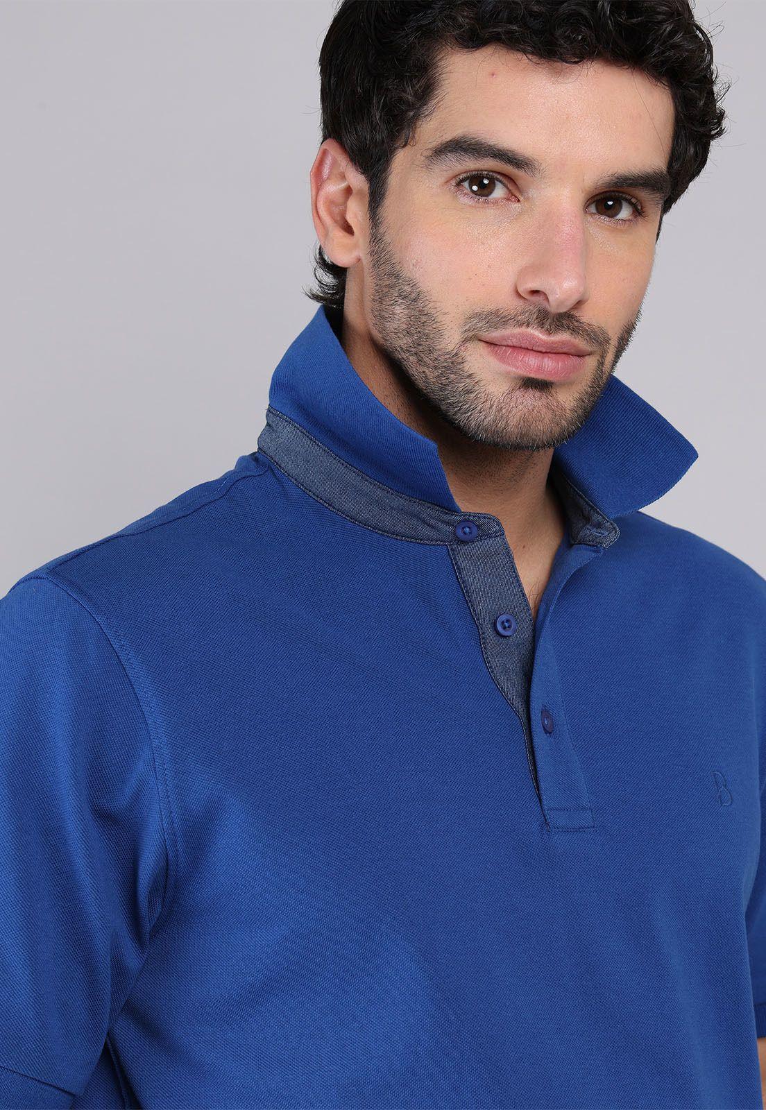 Polera Pique Cuello Polo Piero Butti PBCVK43AZ-4
