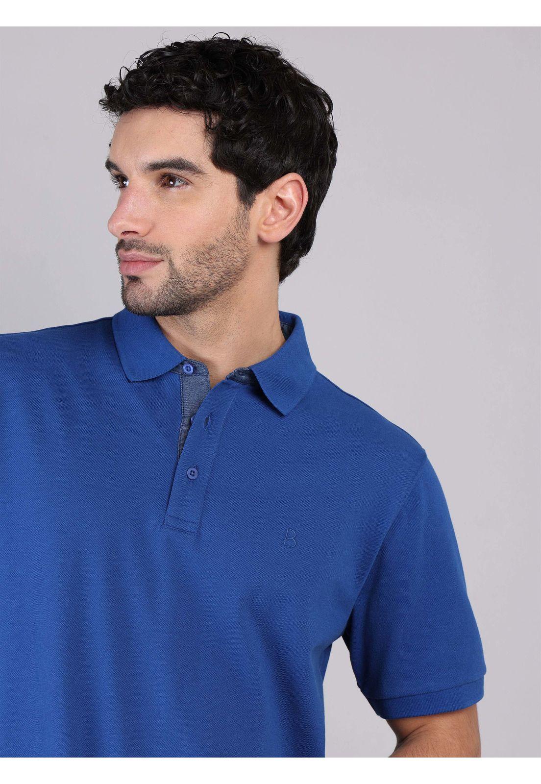 Polera Pique Cuello Polo Piero Butti PBCVK43AZ-2