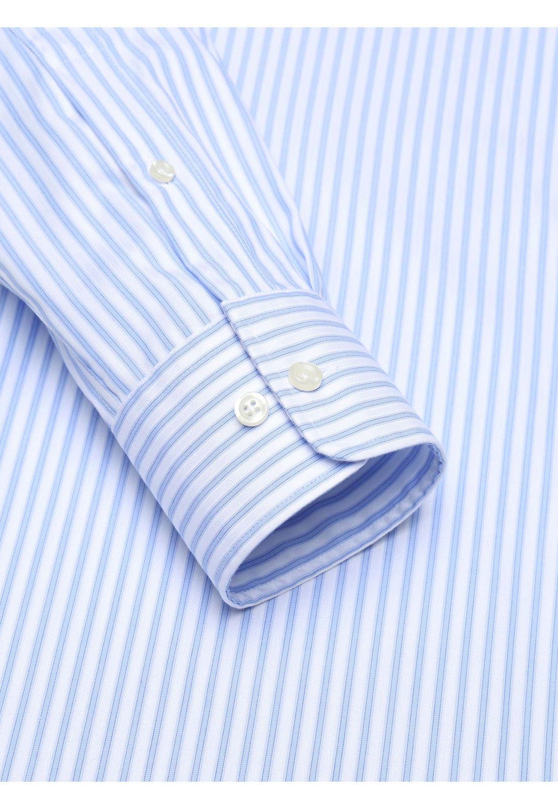 Camisa Formal Rayas Non Iron Tailored Fit Celeste Arrow ARM0495BL-4