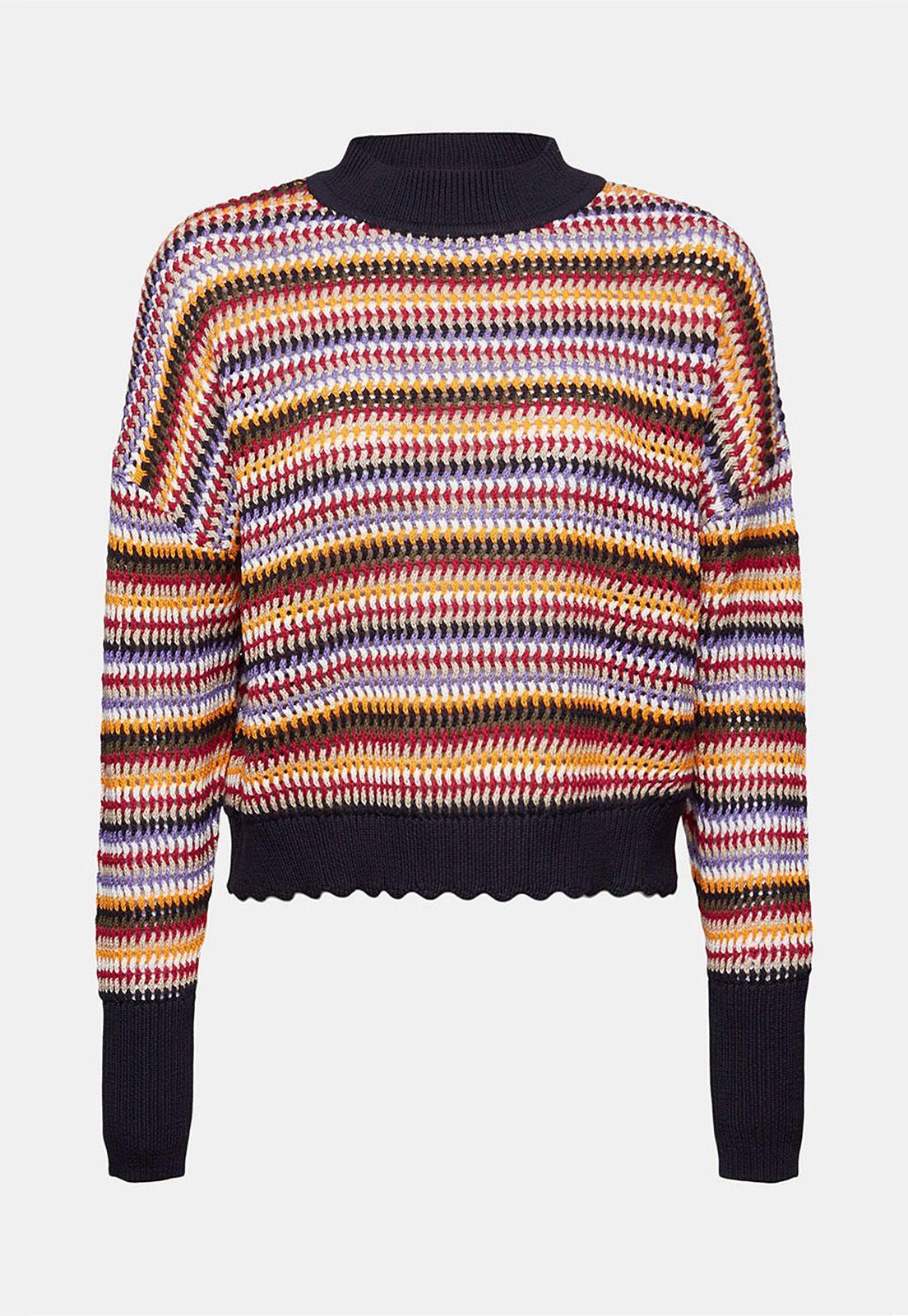 Sweater Tejido Estampado Mujer Esprit-3
