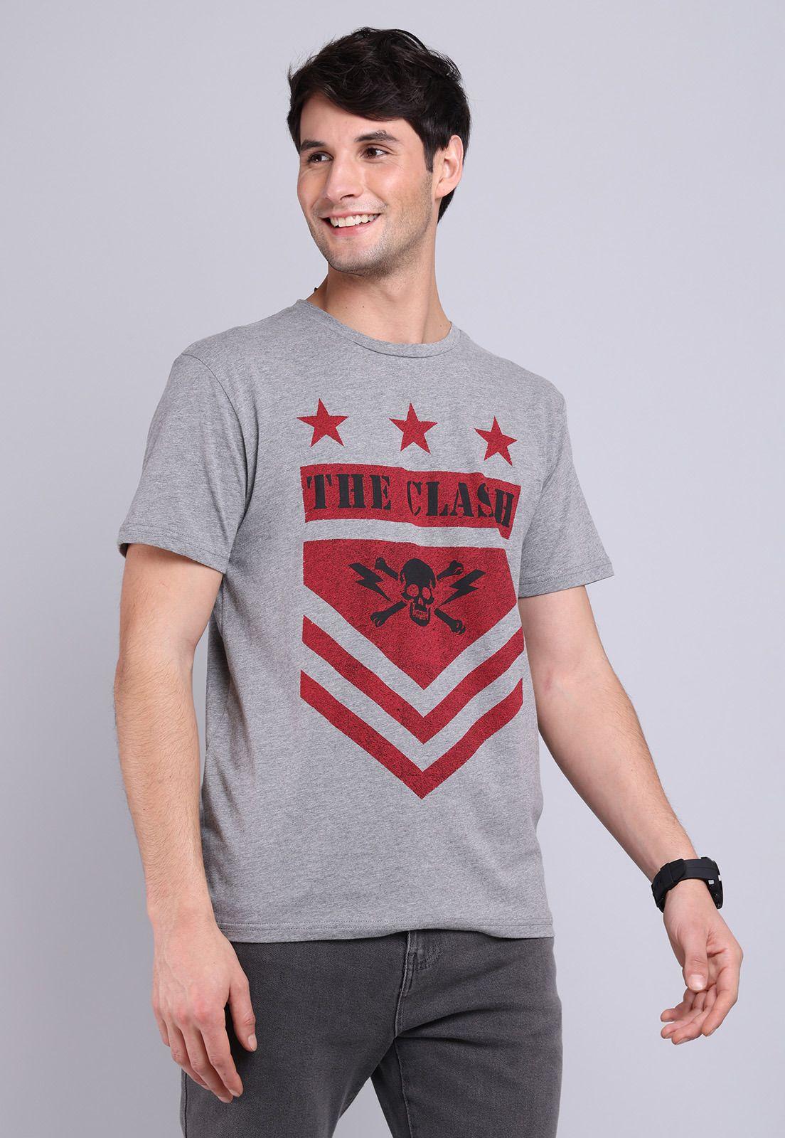 Polera Rock The Clash Hombre Soviet-0