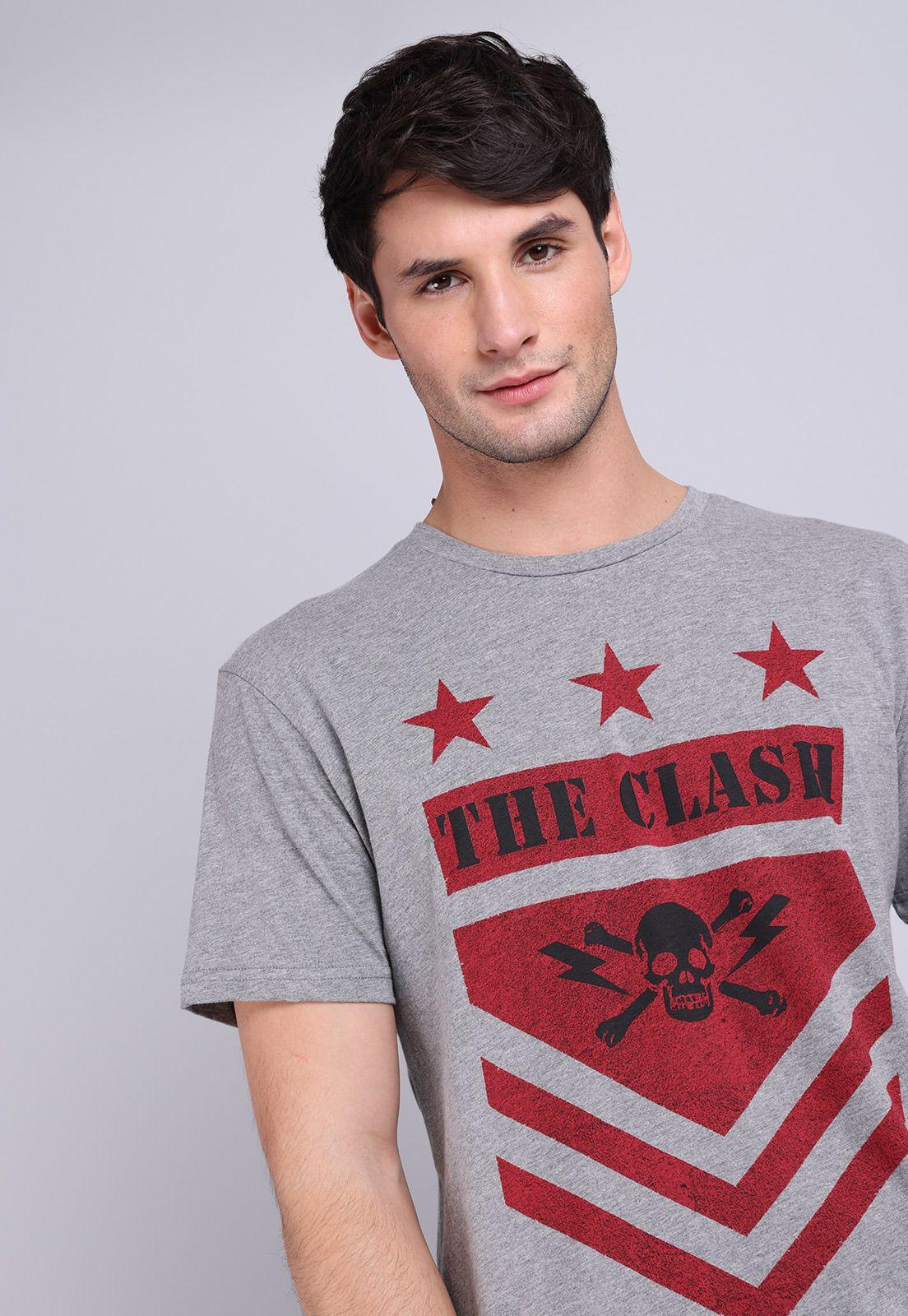 Polera Rock The Clash Hombre Soviet-4