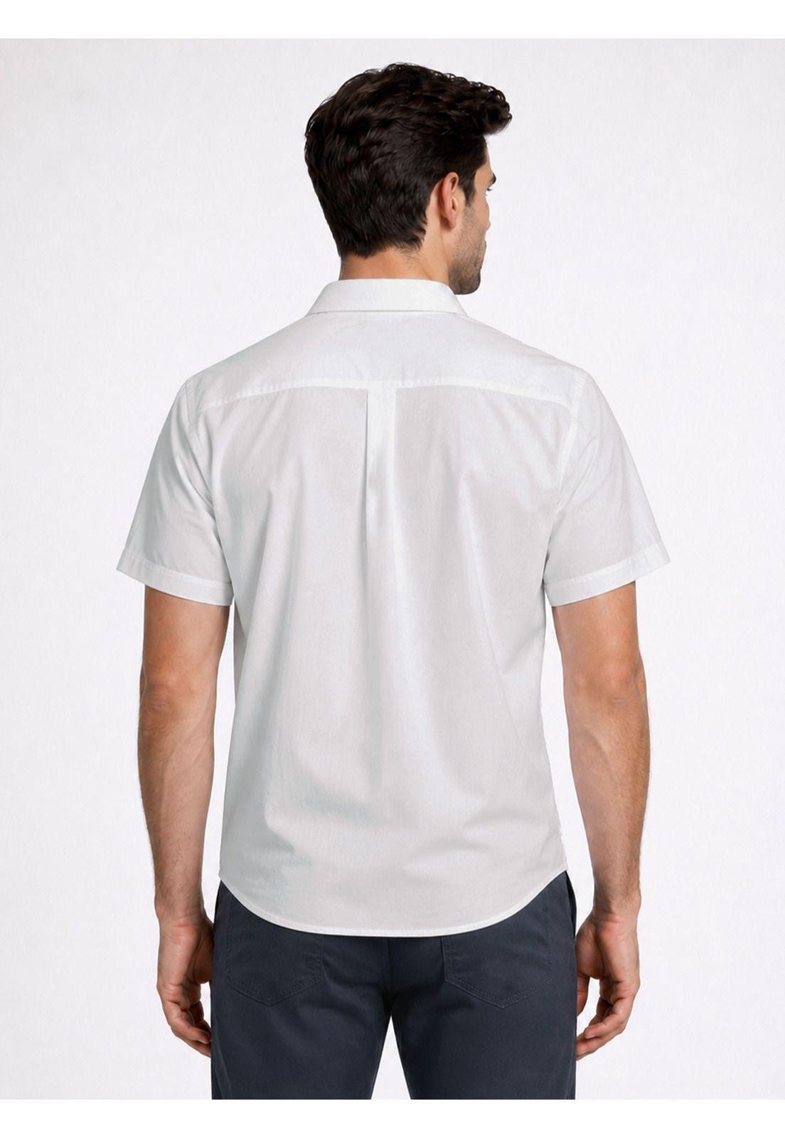 Camisa Lino-Algodón Regular Fit Blanco Piero Butti PBDVF62BL-1