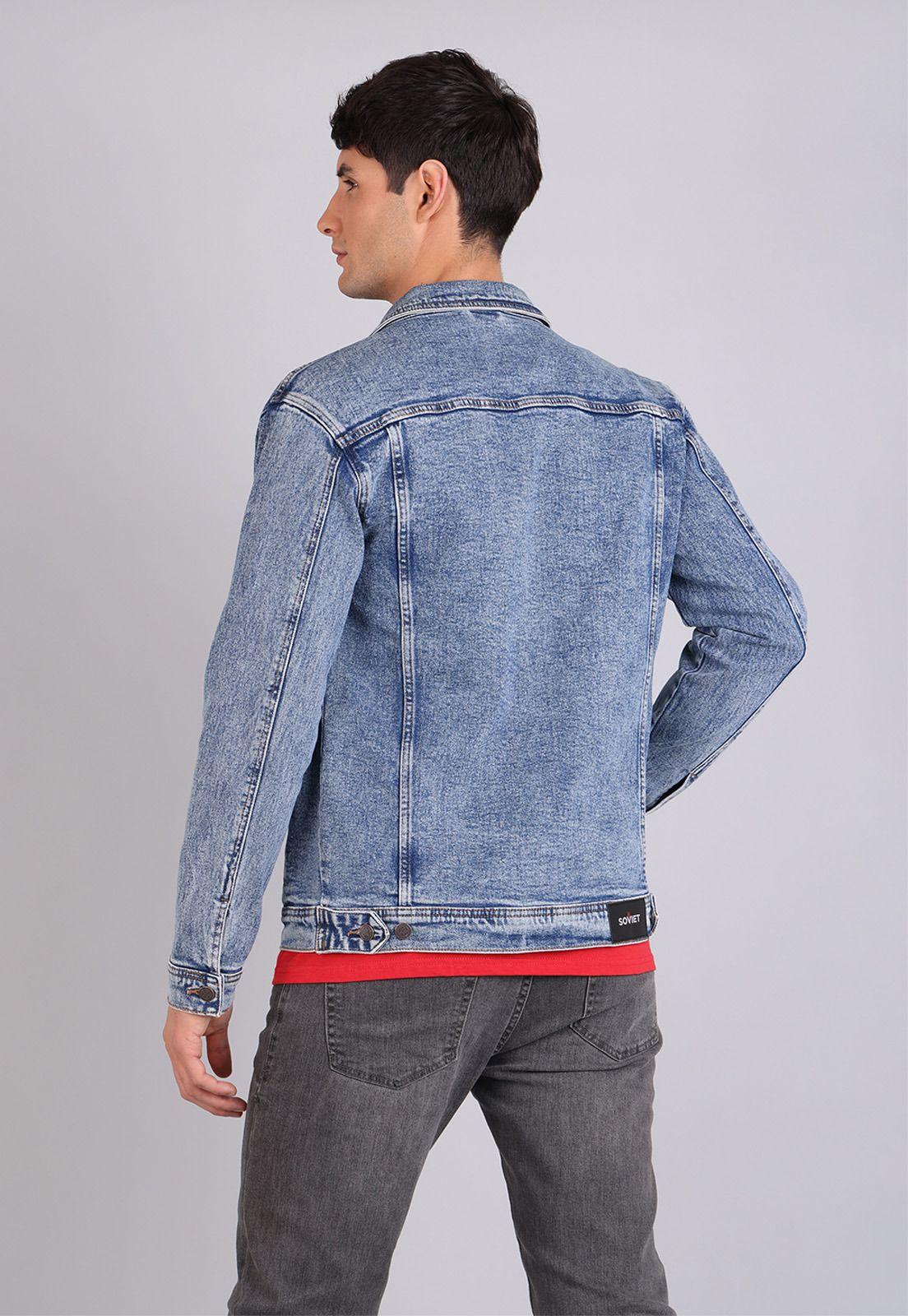 Chaqueta Denim Hombre Soviet SJKH679AZ-1