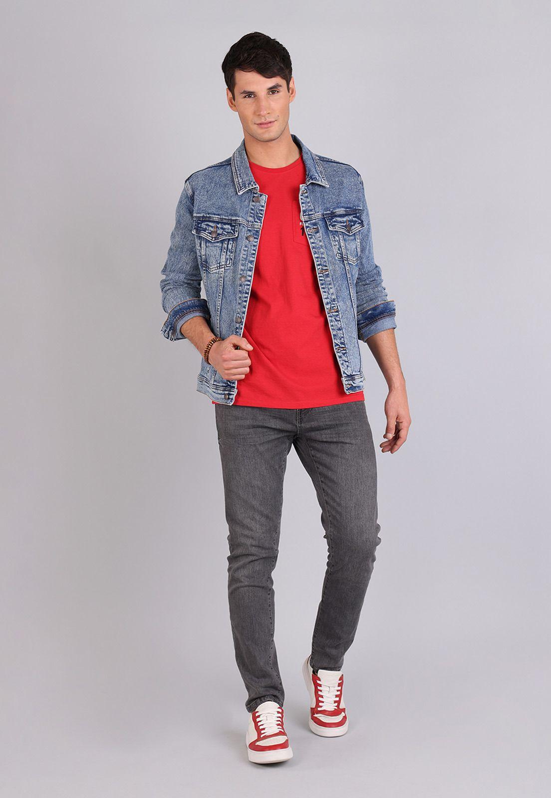 Chaqueta Denim Hombre Soviet SJKH679AZ-3