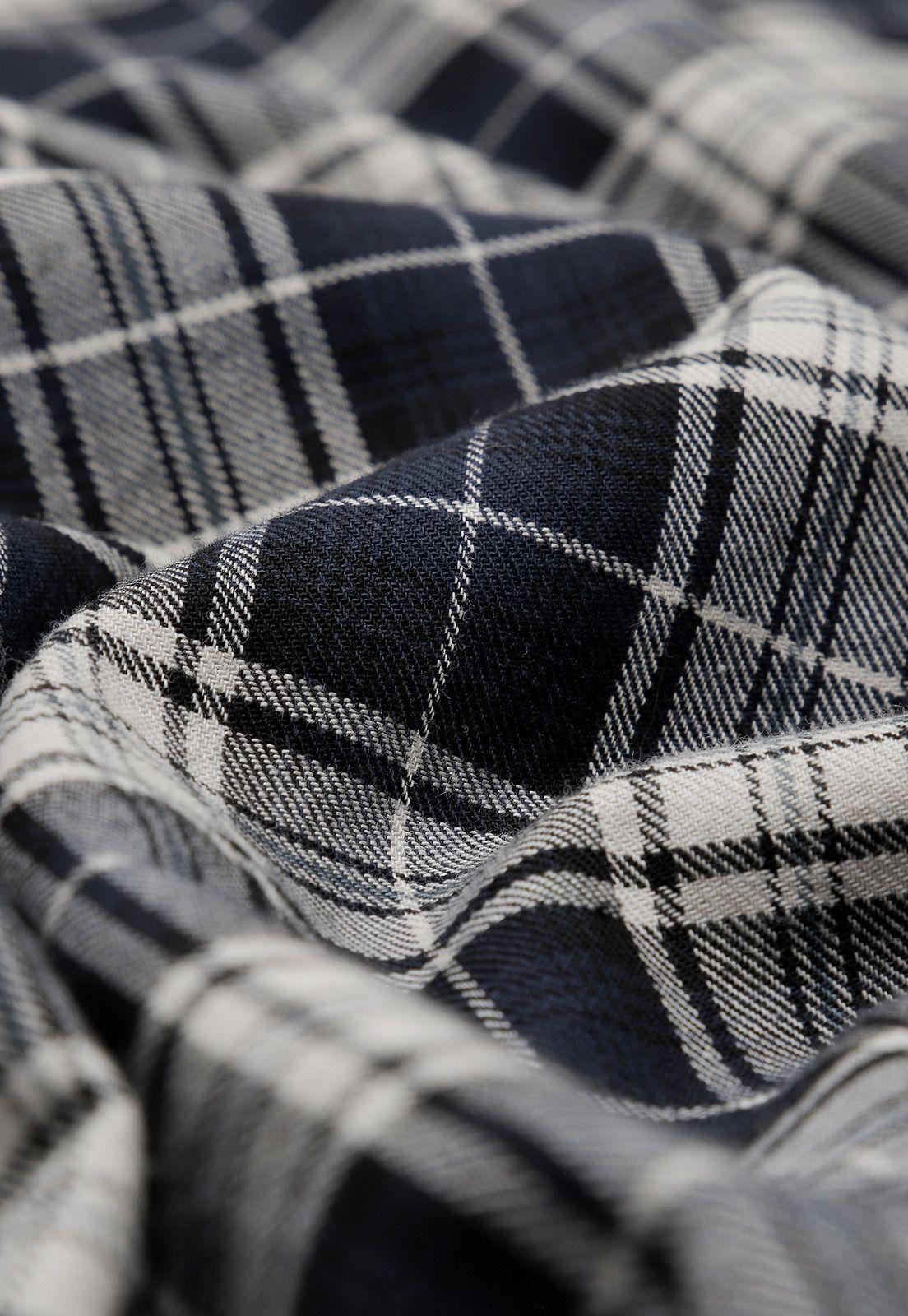 Camisa Cuadros Manga Larga Arrow CM31041NB-6