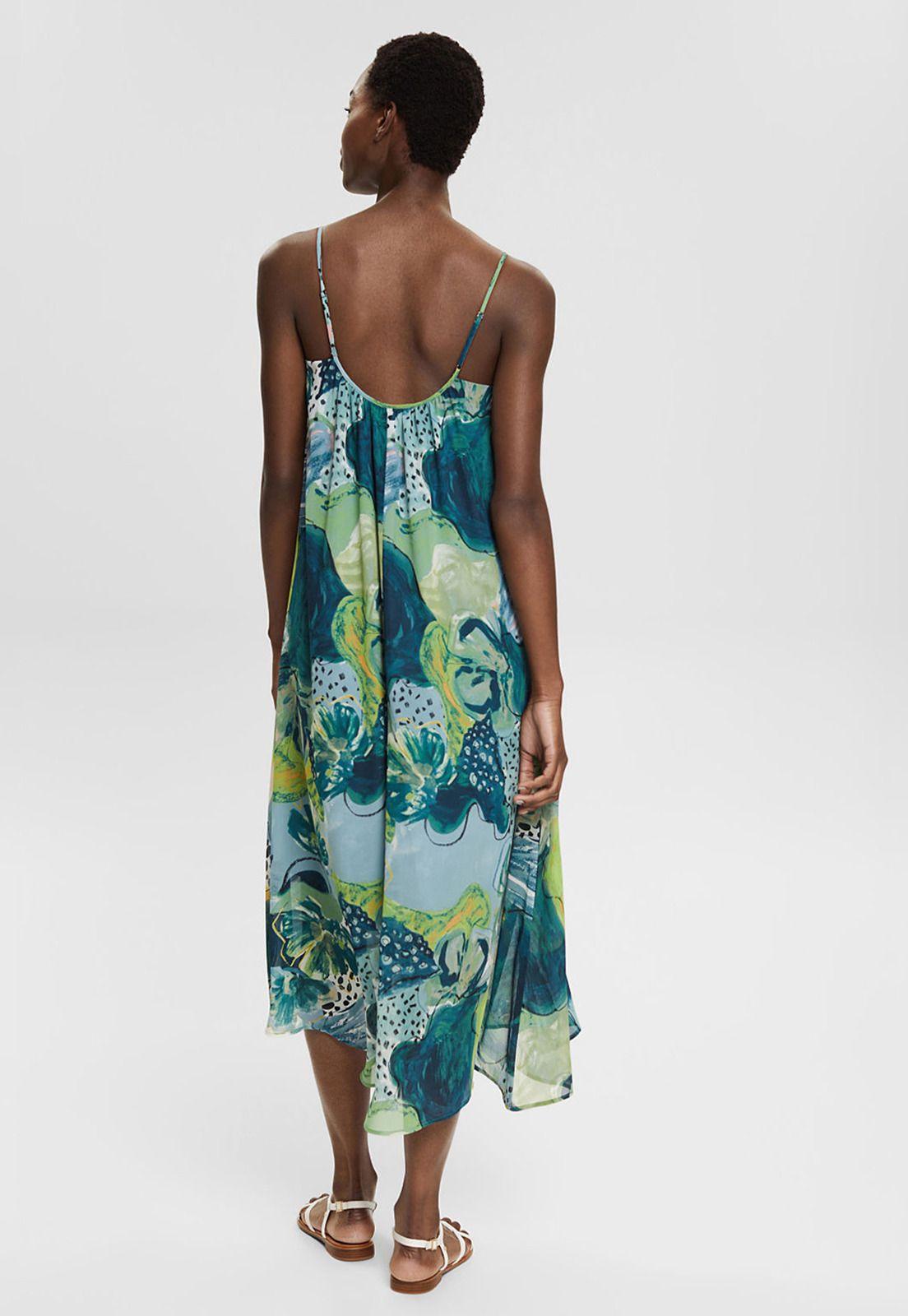Maxivestido Estampado Esprit-1