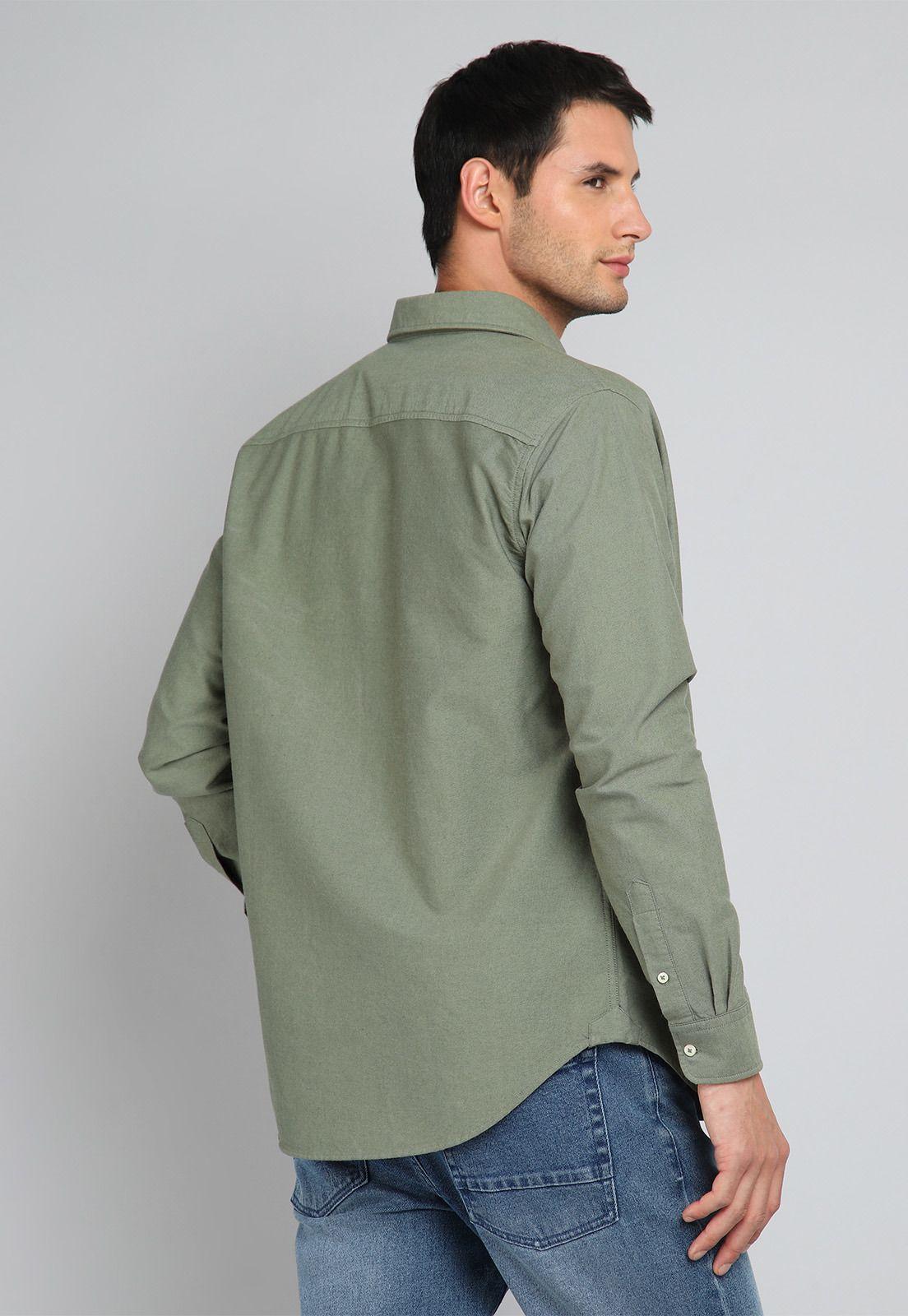 Camisa Oxford Manga Larga Soviet BISHF40VE-1