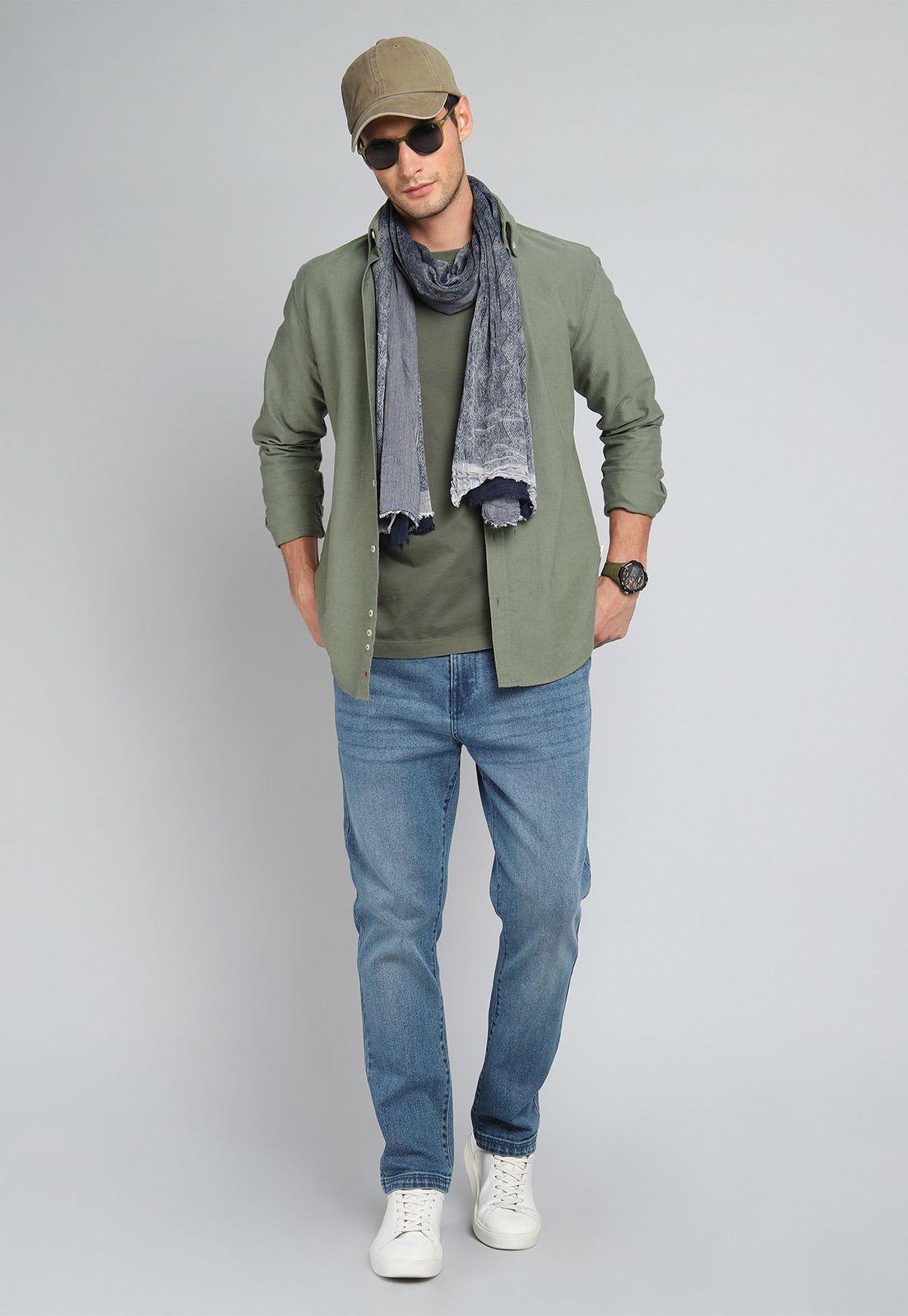 Camisa Oxford Manga Larga Soviet BISHF40VE-3