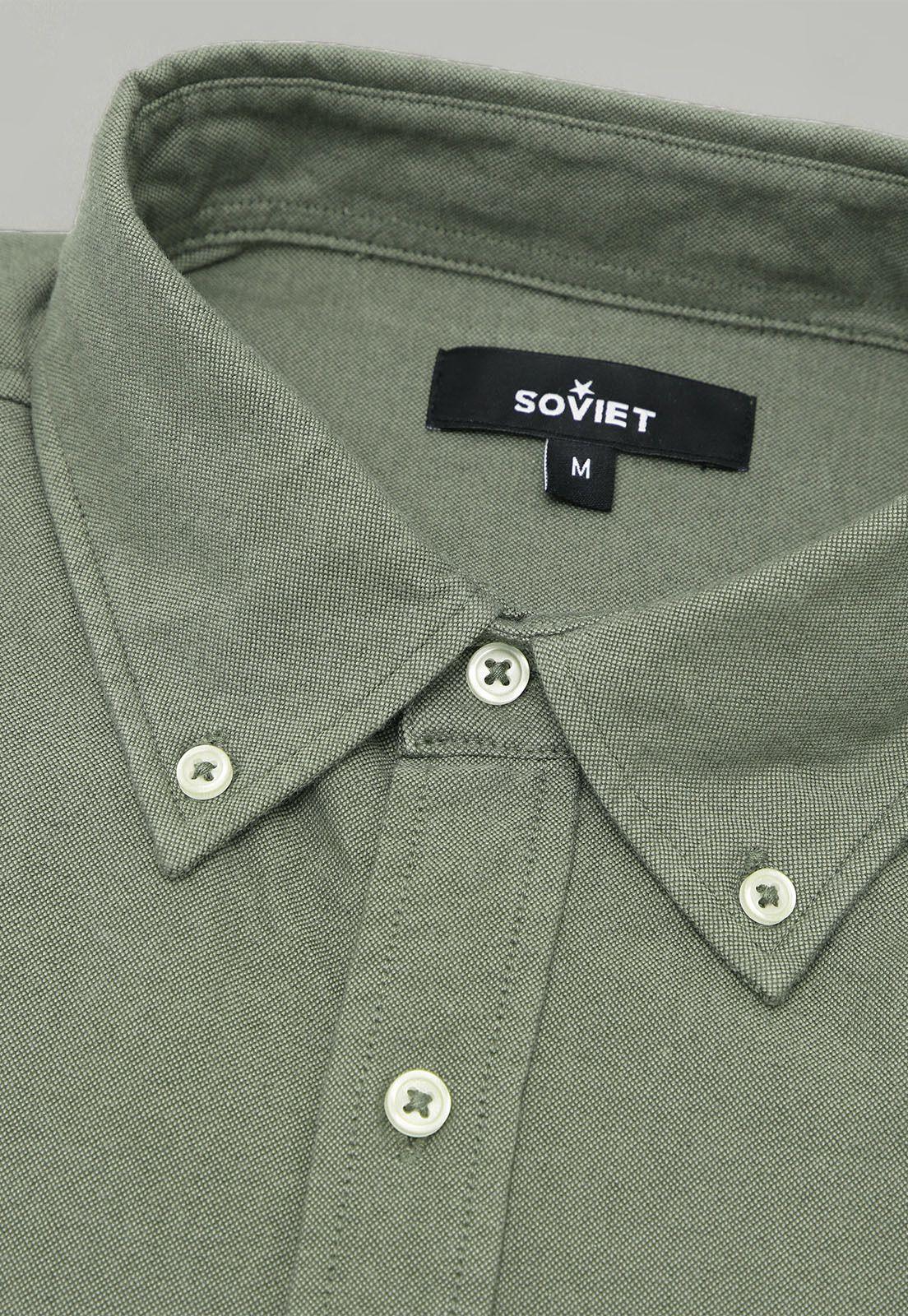 Camisa Oxford Manga Larga Soviet BISHF40VE-4